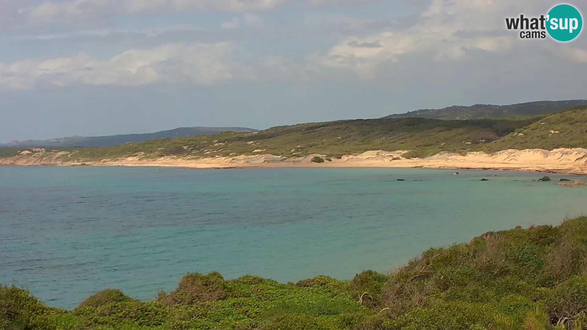 Naracu Nieddu Strand Live Webcam – Aglientu – Sardinien