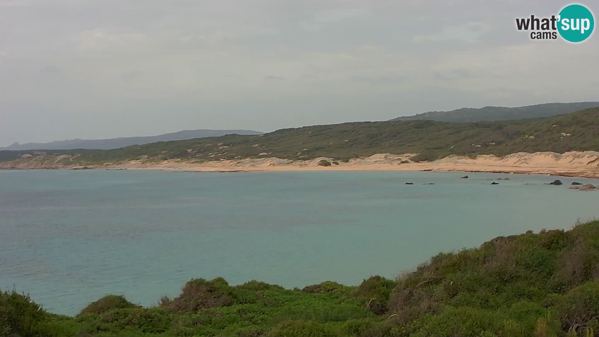 Naracu Nieddu Strand Live Webcam – Aglientu – Sardinien