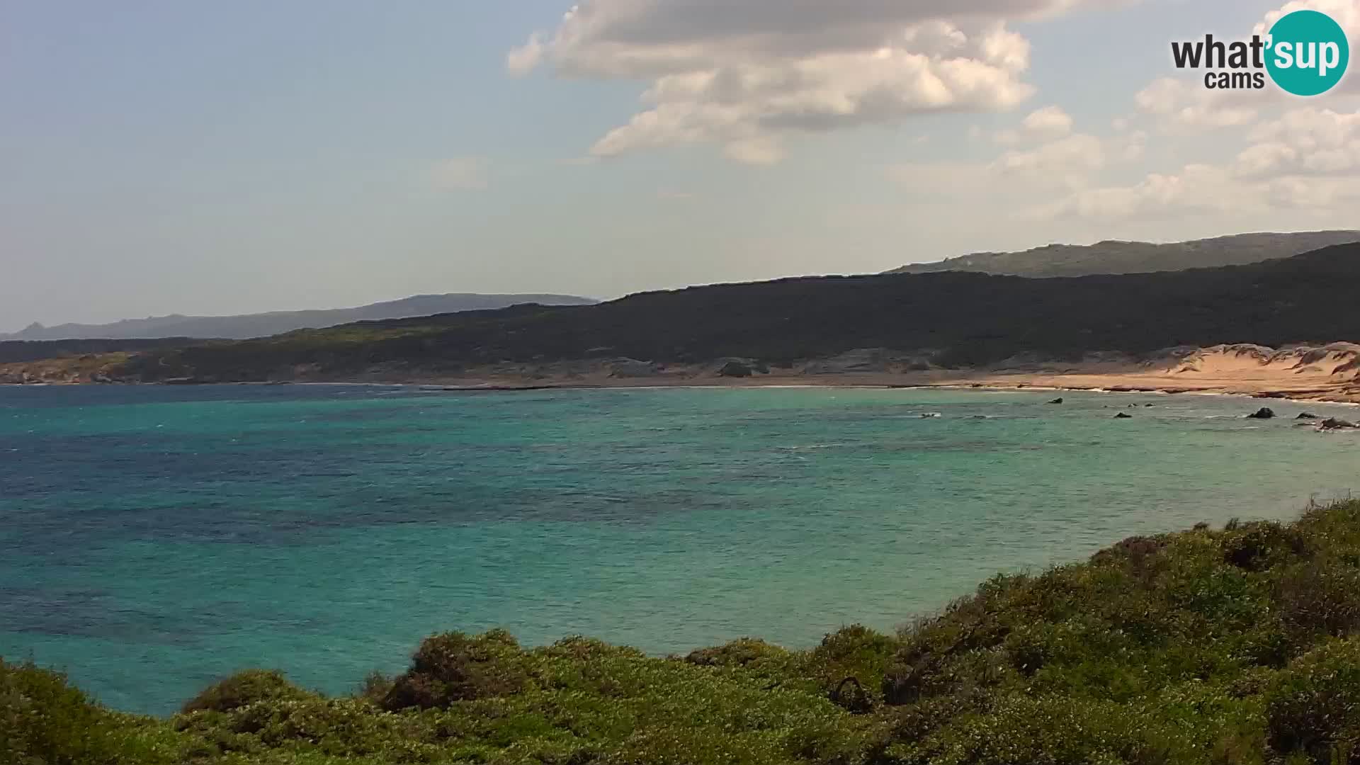 Naracu Nieddu Beach Live webcam – Aglientu – Sardinia