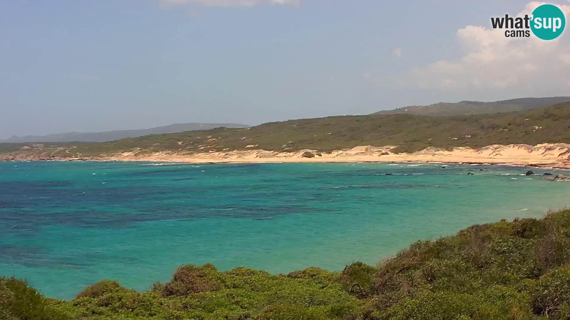 Webcam en vivo de Naracu Nieddu Beach – Aglientu – Cerdeña