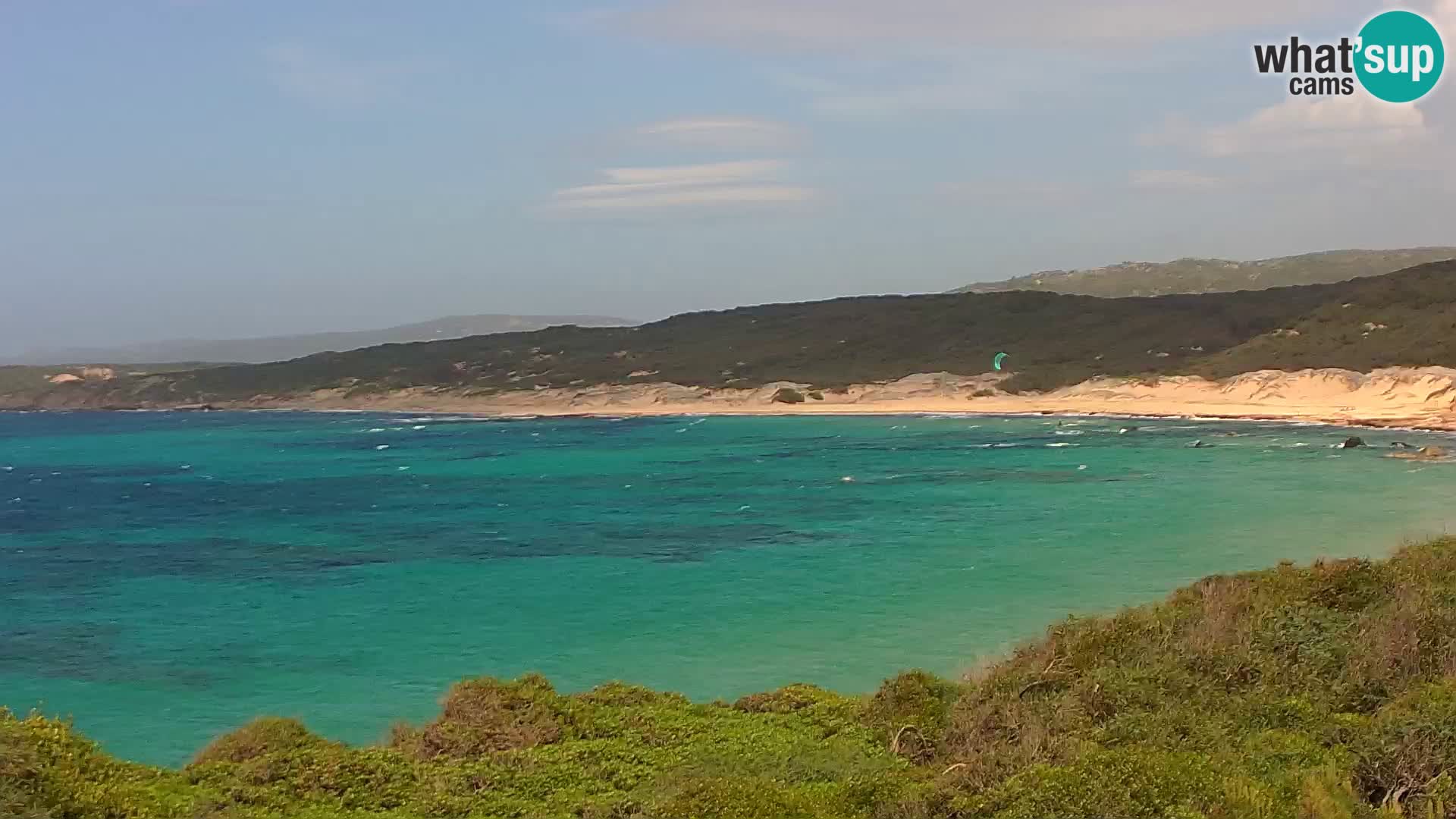 Naracu Nieddu Beach Live webcam – Aglientu – Sardinia