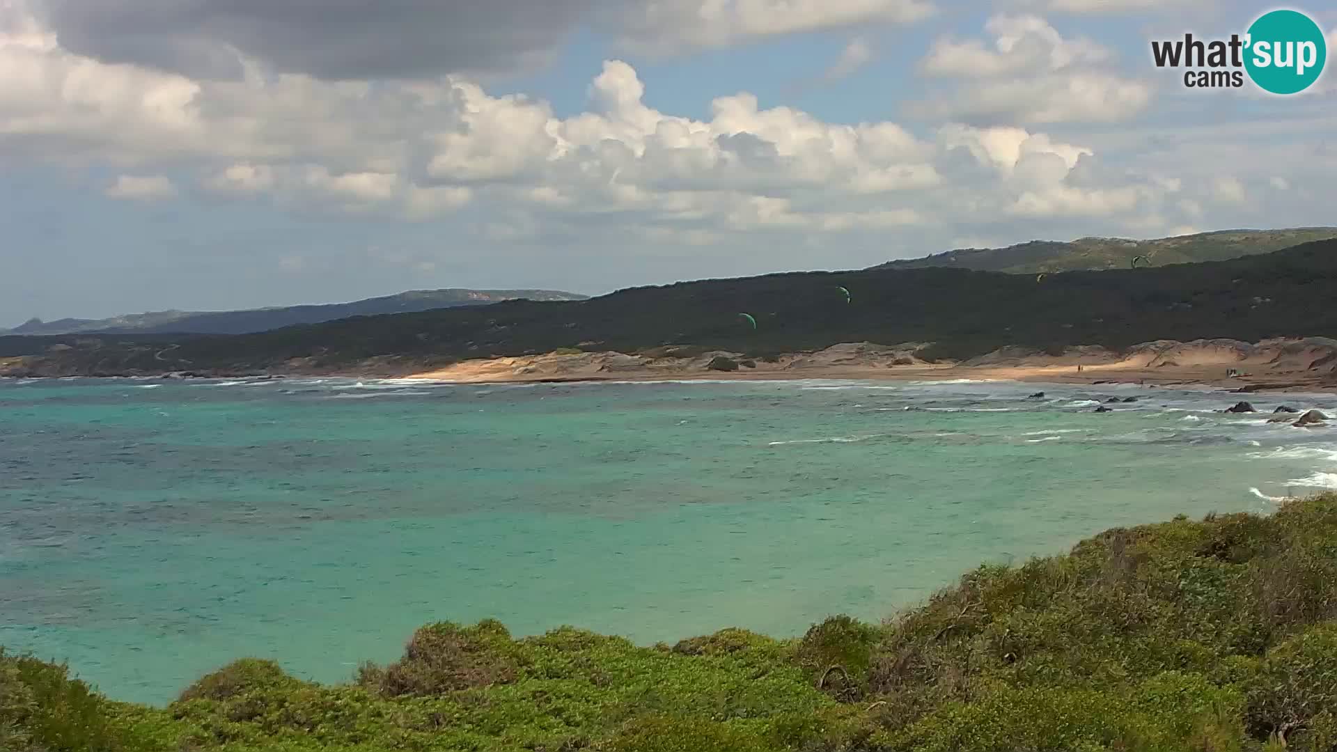 Webcam en direct de Naracu Nieddu Beach – Aglientu – Sardaigne