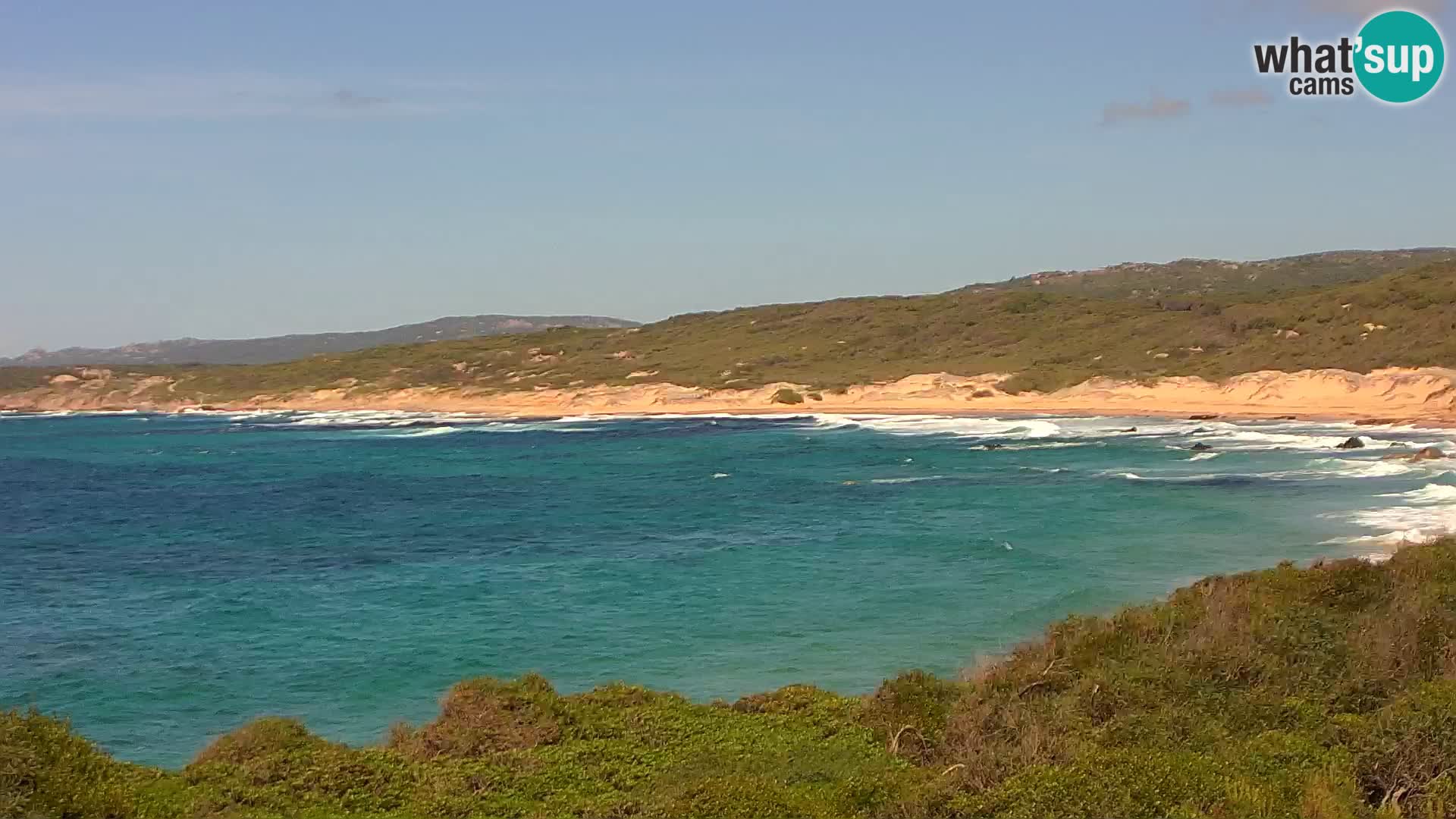 Spiaggia Naracu Nieddu Live webcam – Aglientu – Sardegna