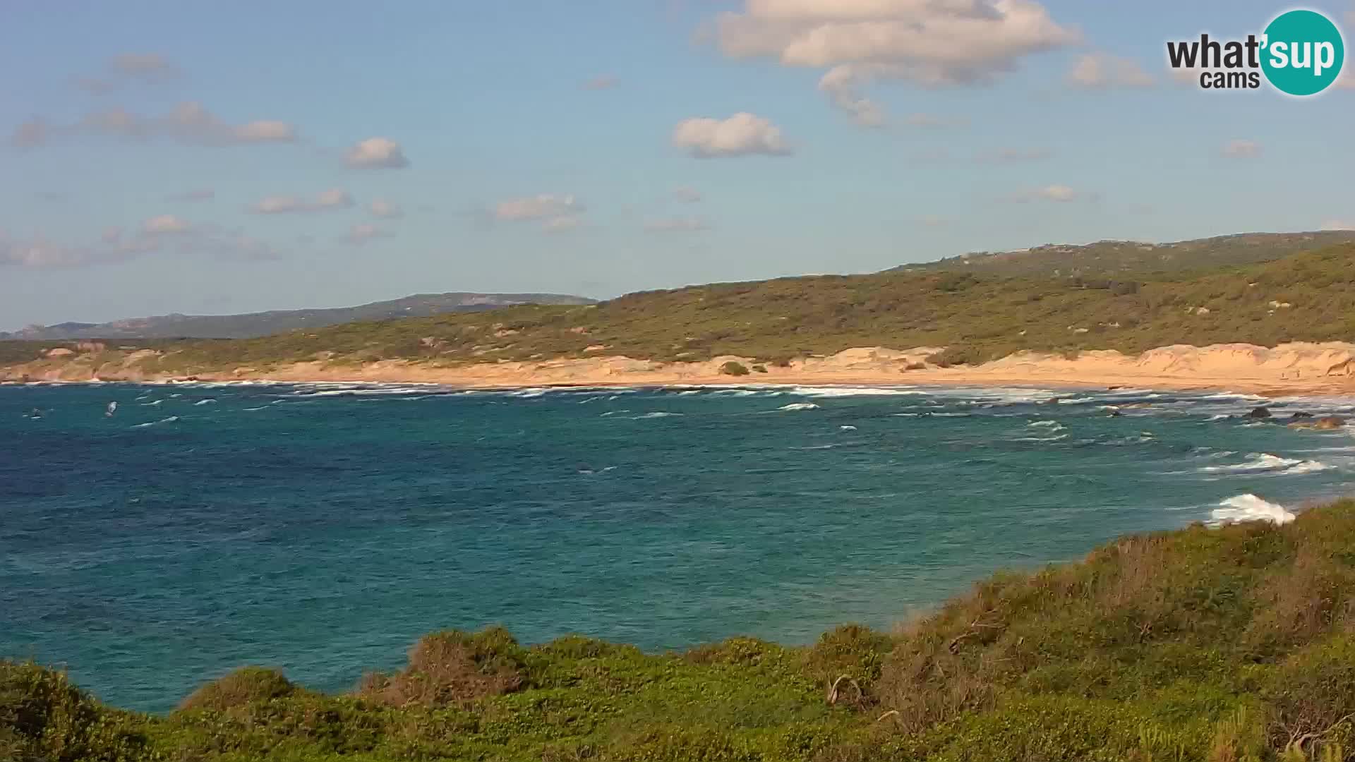 Webcam en direct de Naracu Nieddu Beach – Aglientu – Sardaigne