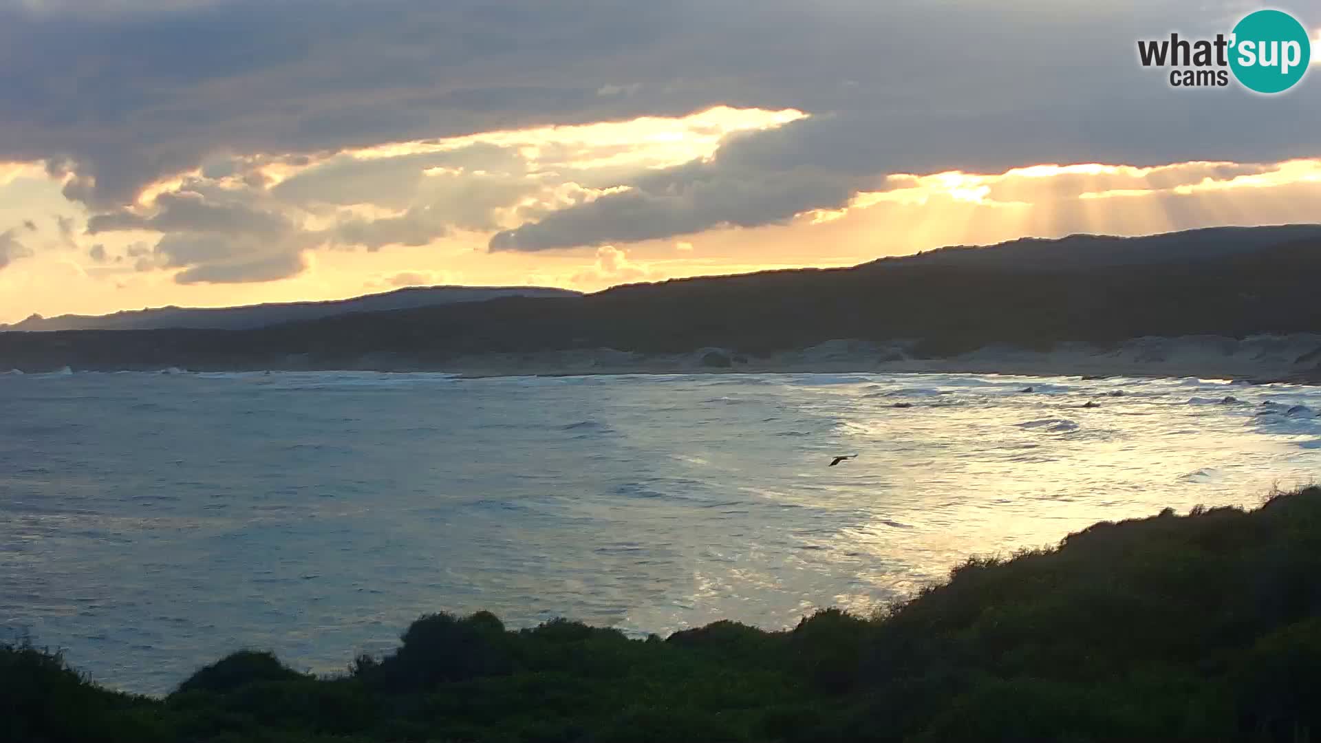 Naracu Nieddu Beach Live webcam – Aglientu – Sardinia