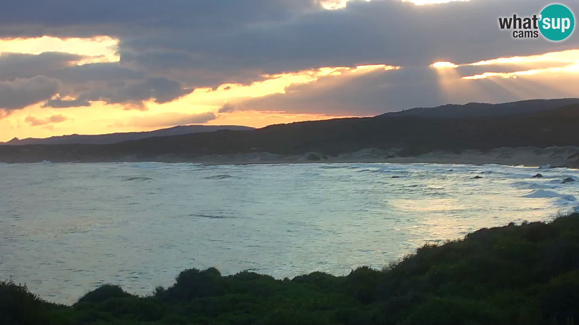 Webcam en direct de Naracu Nieddu Beach – Aglientu – Sardaigne