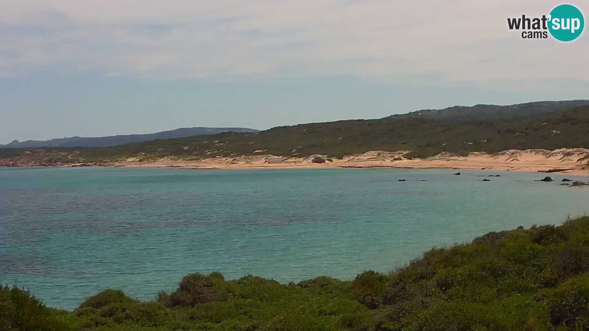 Naracu Nieddu Beach Live webcam – Aglientu – Sardinia