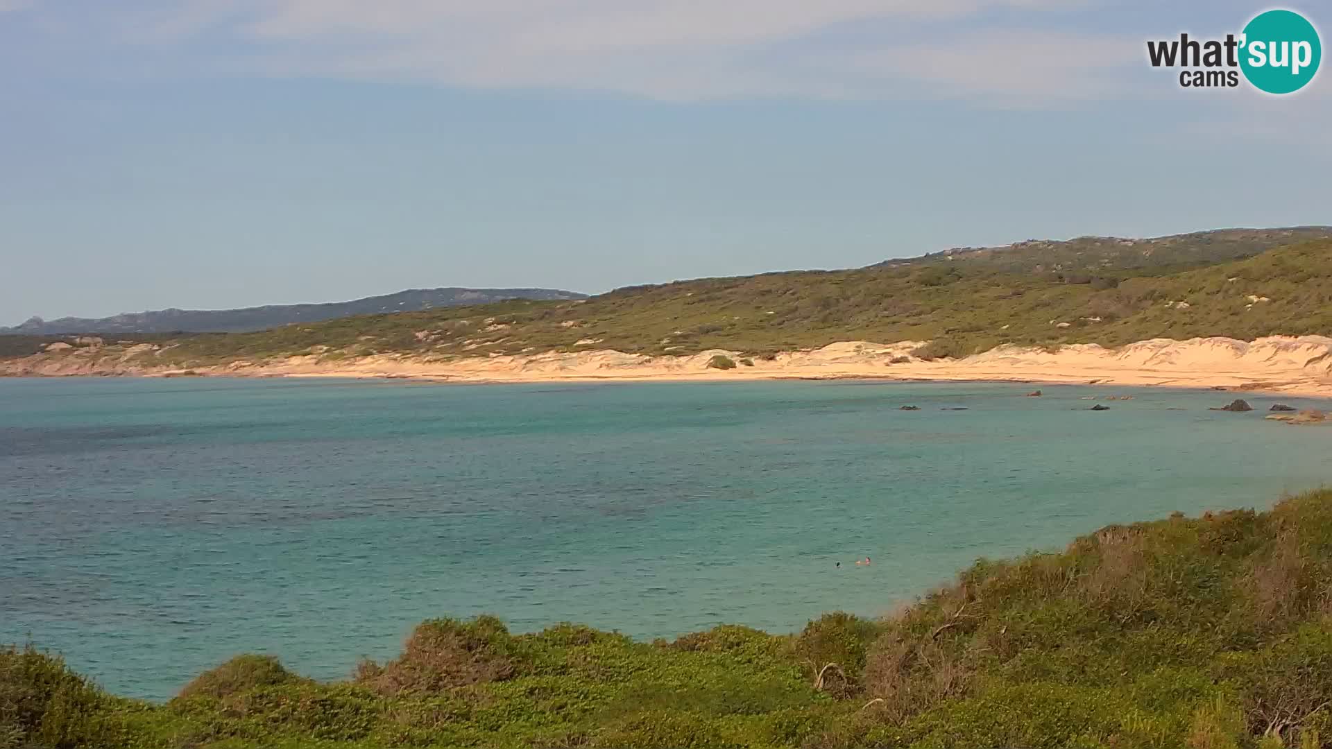 Naracu Nieddu Beach Live webcam – Aglientu – Sardinia