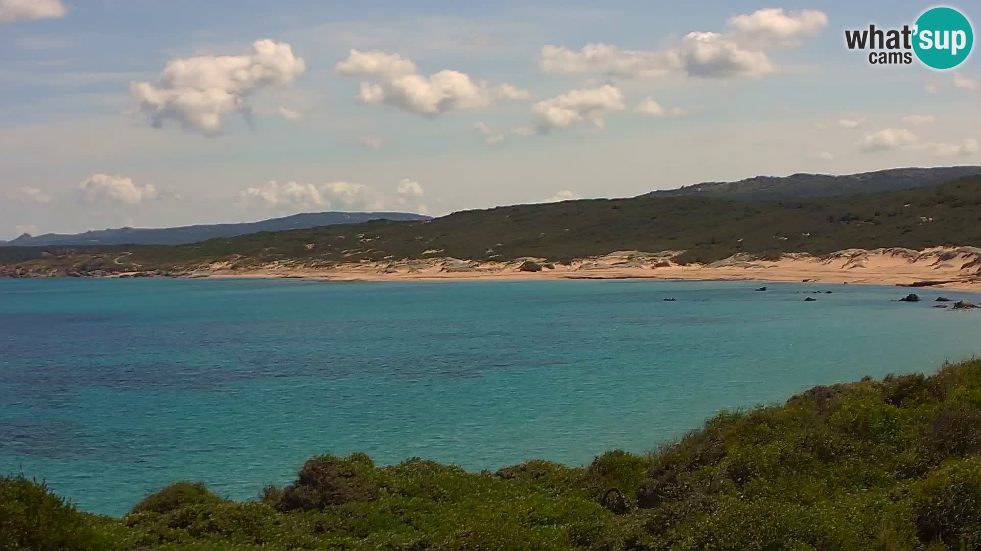 Webcam en vivo de Naracu Nieddu Beach – Aglientu – Cerdeña