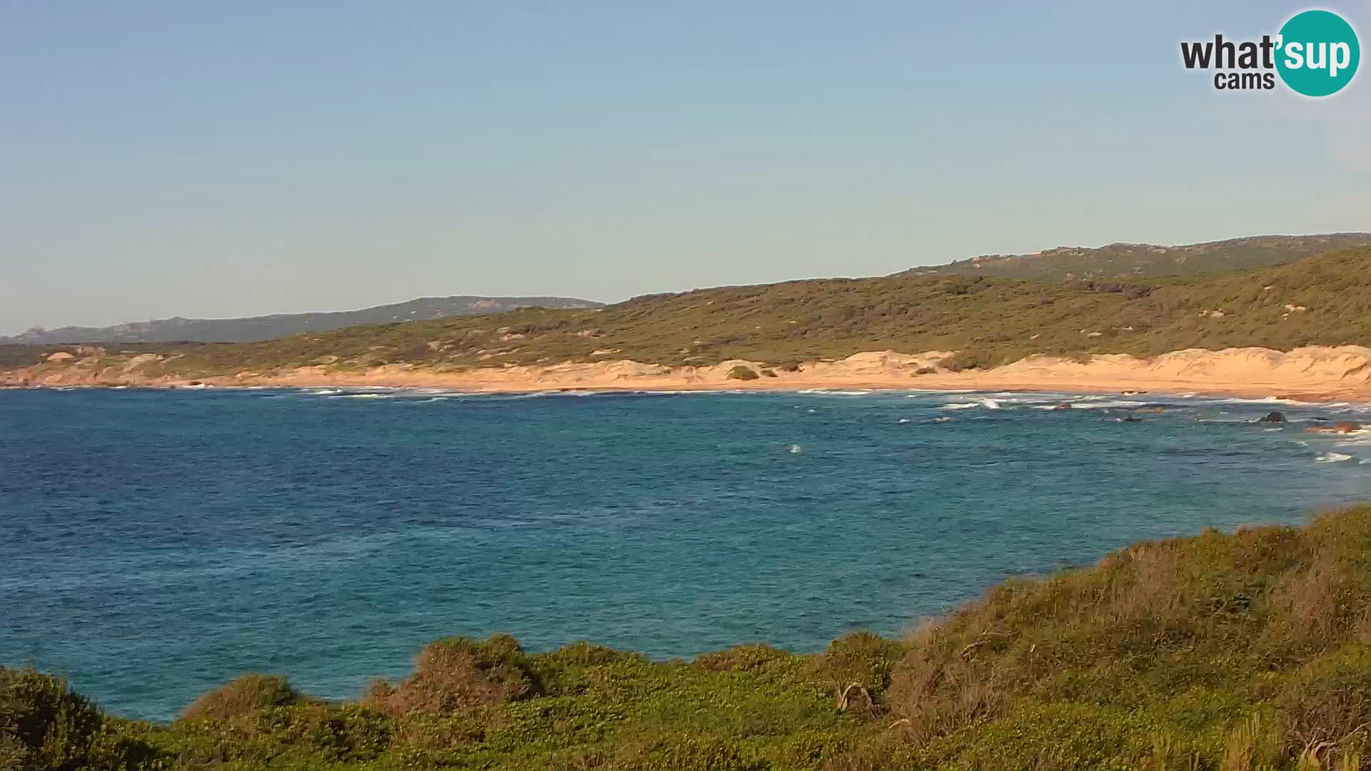 Naracu Nieddu Beach Live webcam – Aglientu – Sardinia
