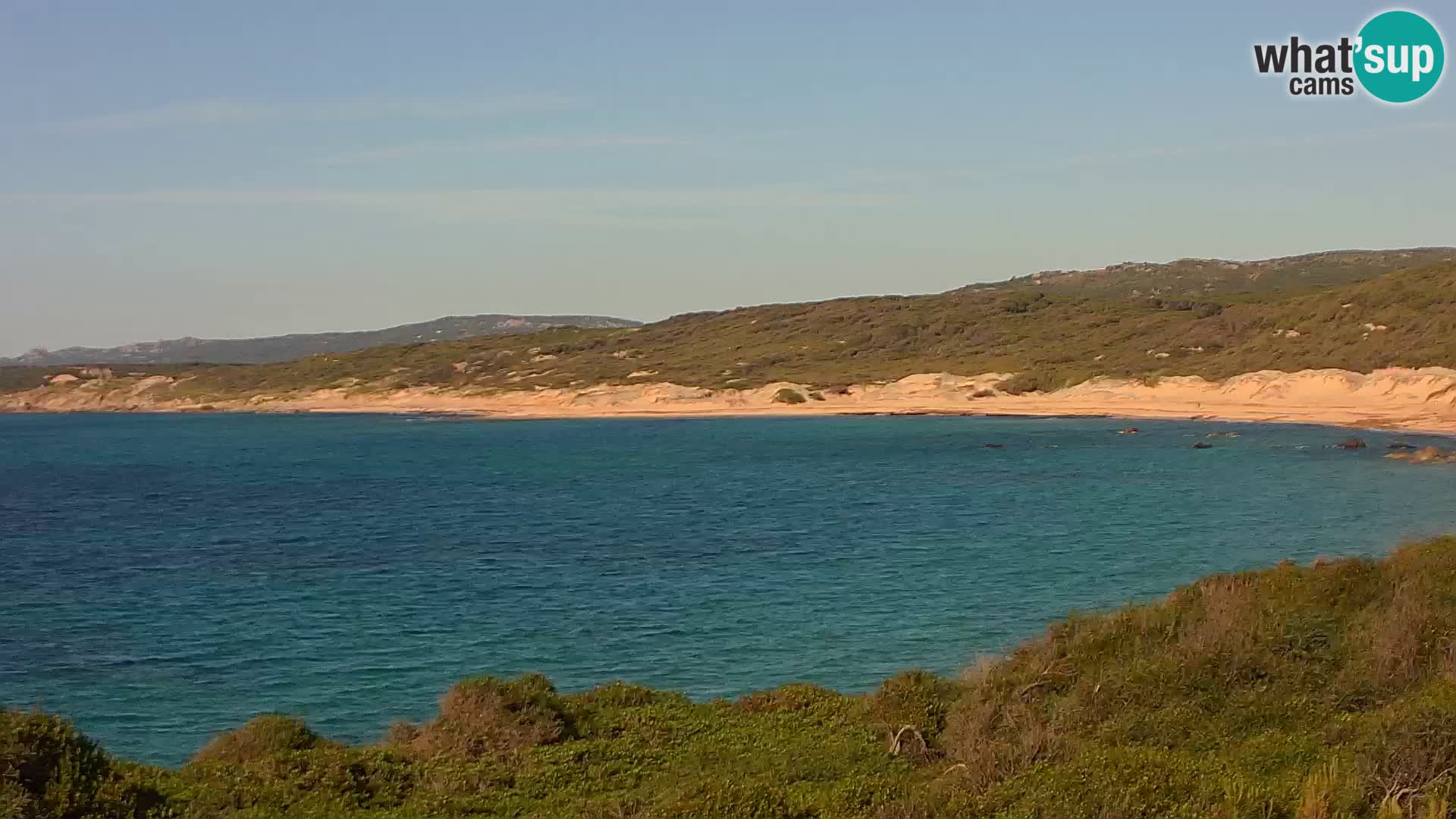 Naracu Nieddu Beach Live webcam – Aglientu – Sardinia