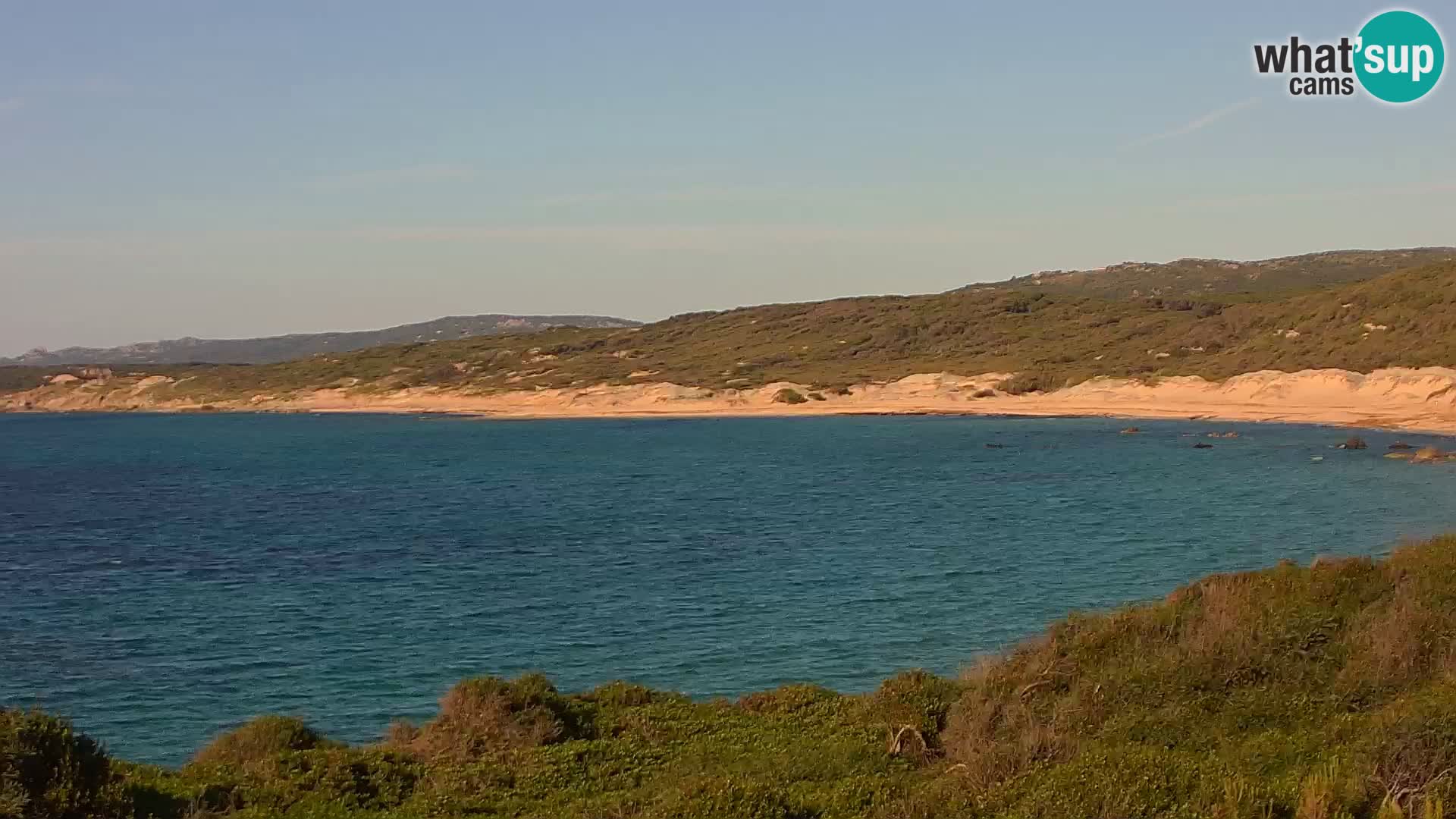 Webcam en direct de Naracu Nieddu Beach – Aglientu – Sardaigne