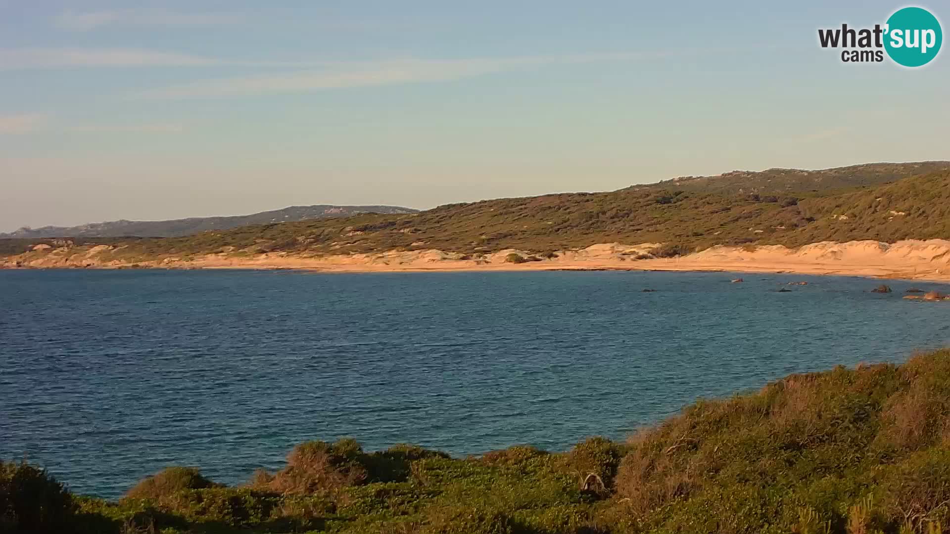 Spiaggia Naracu Nieddu Live webcam – Aglientu – Sardegna