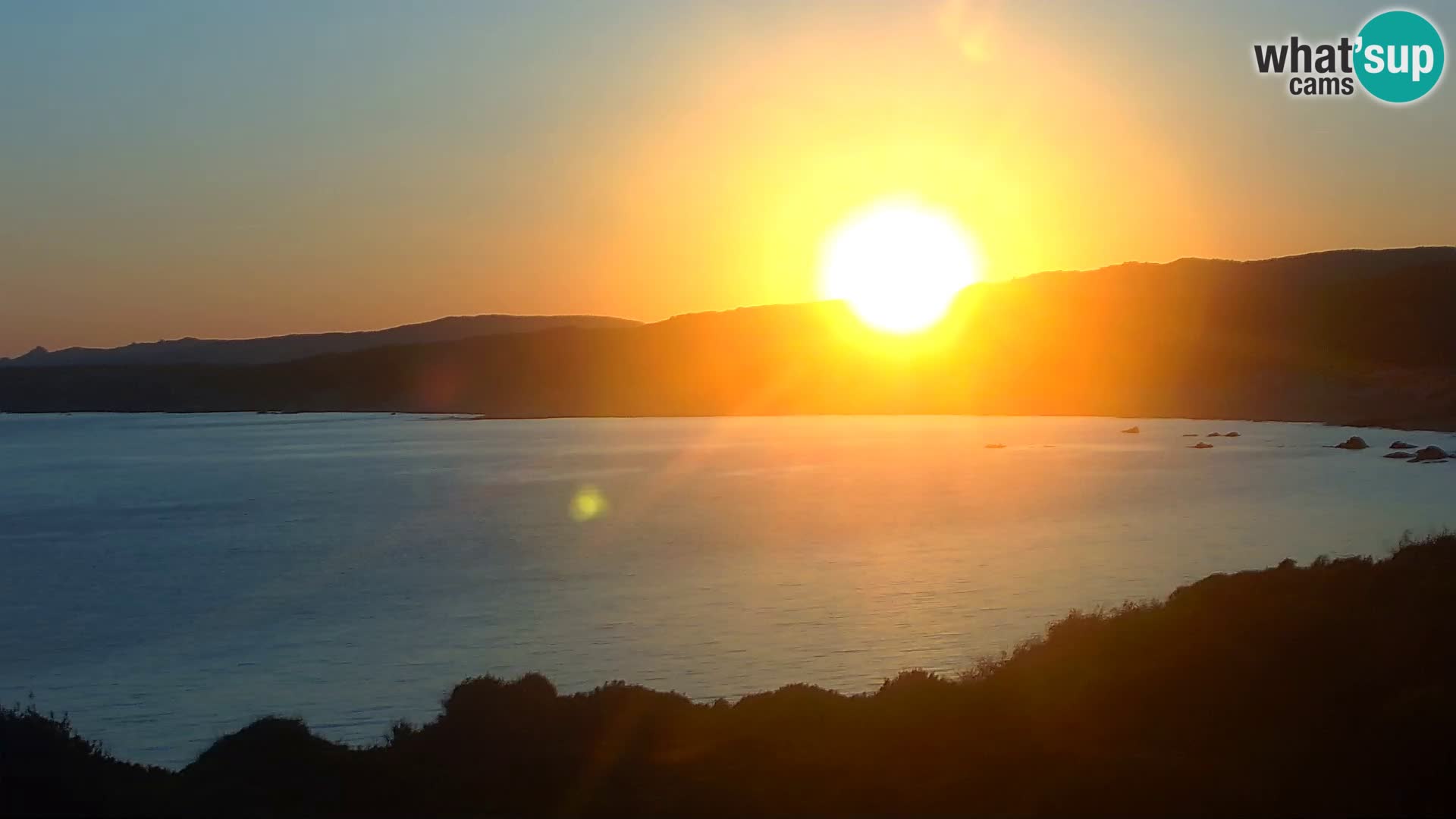 Webcam en vivo de Naracu Nieddu Beach – Aglientu – Cerdeña