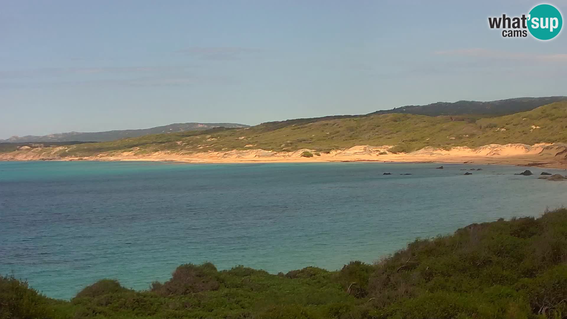 Naracu Nieddu Beach Live webcam – Aglientu – Sardinia