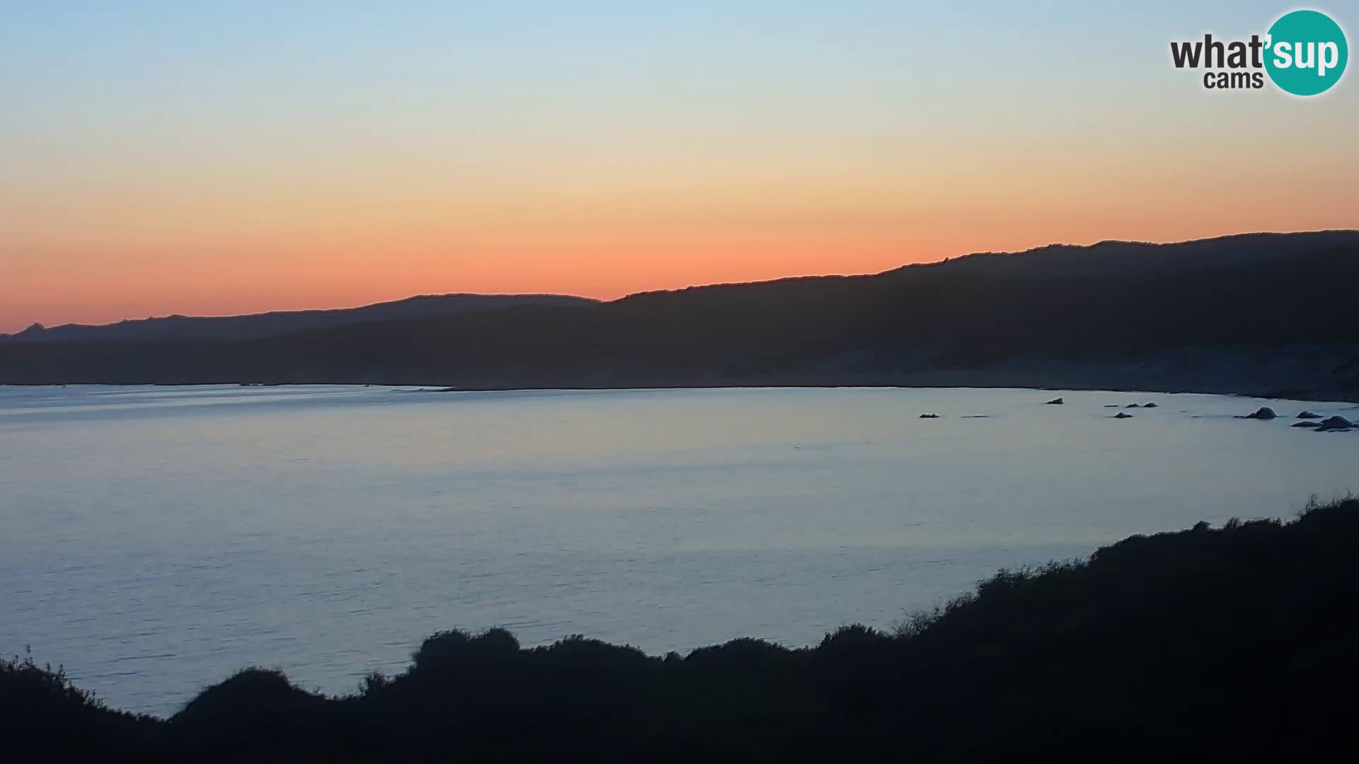 Webcam en direct de Naracu Nieddu Beach – Aglientu – Sardaigne