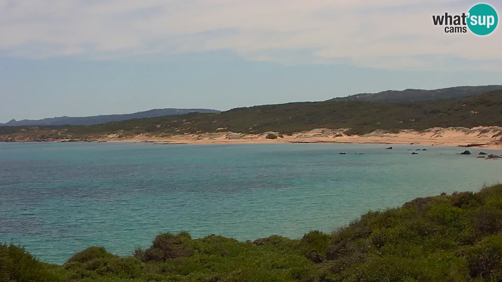 Naracu Nieddu Beach Live webcam – Aglientu – Sardinia