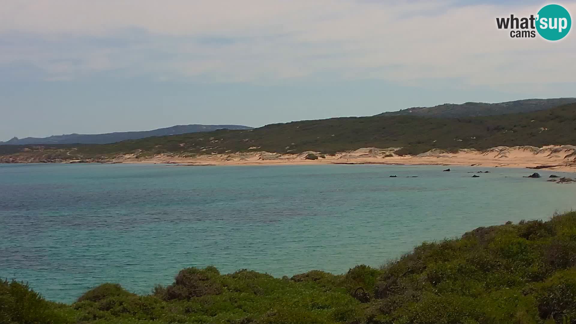 Naracu Nieddu Beach Live webcam – Aglientu – Sardinia