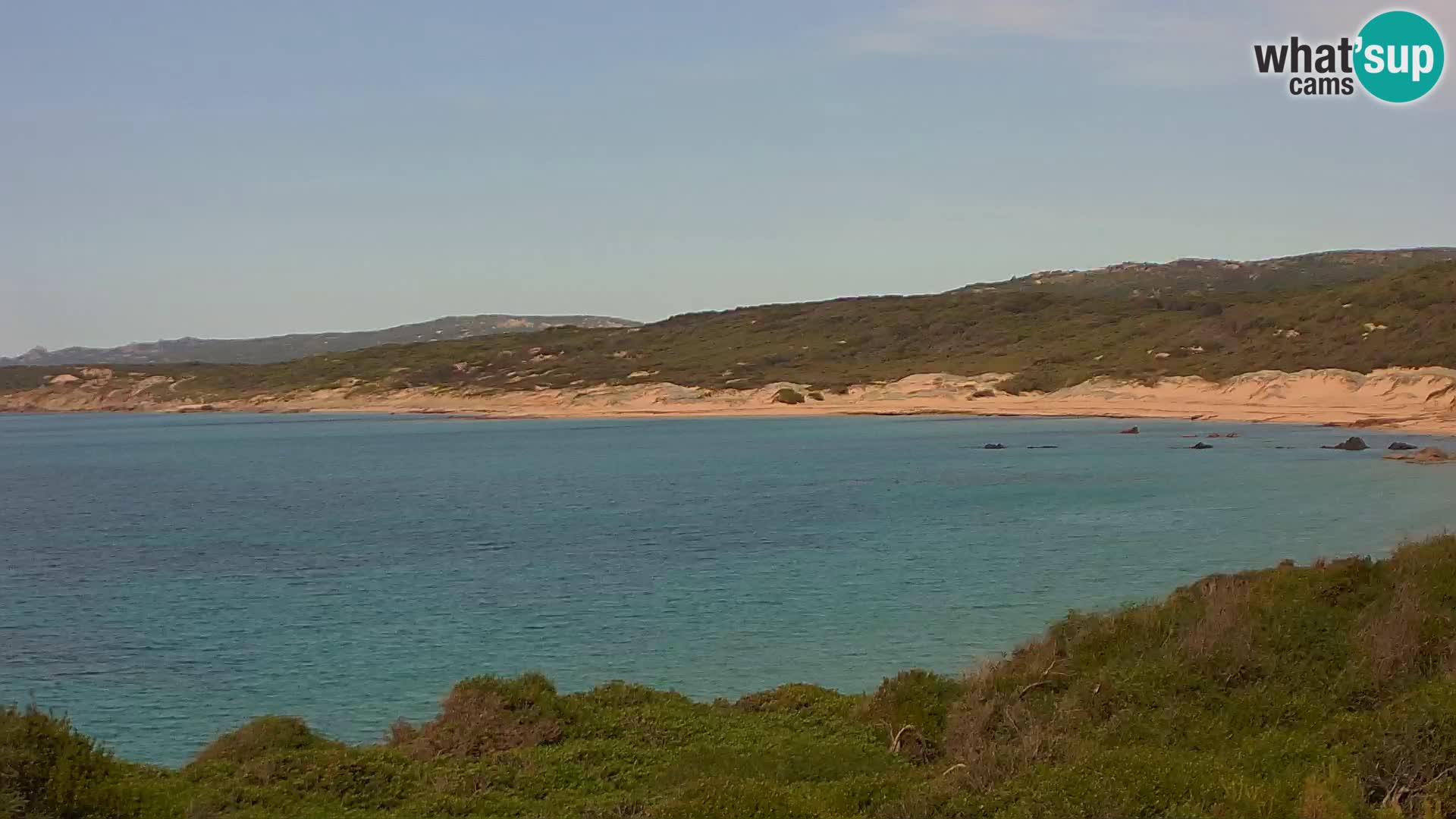 Naracu Nieddu Beach Live webcam – Aglientu – Sardinia
