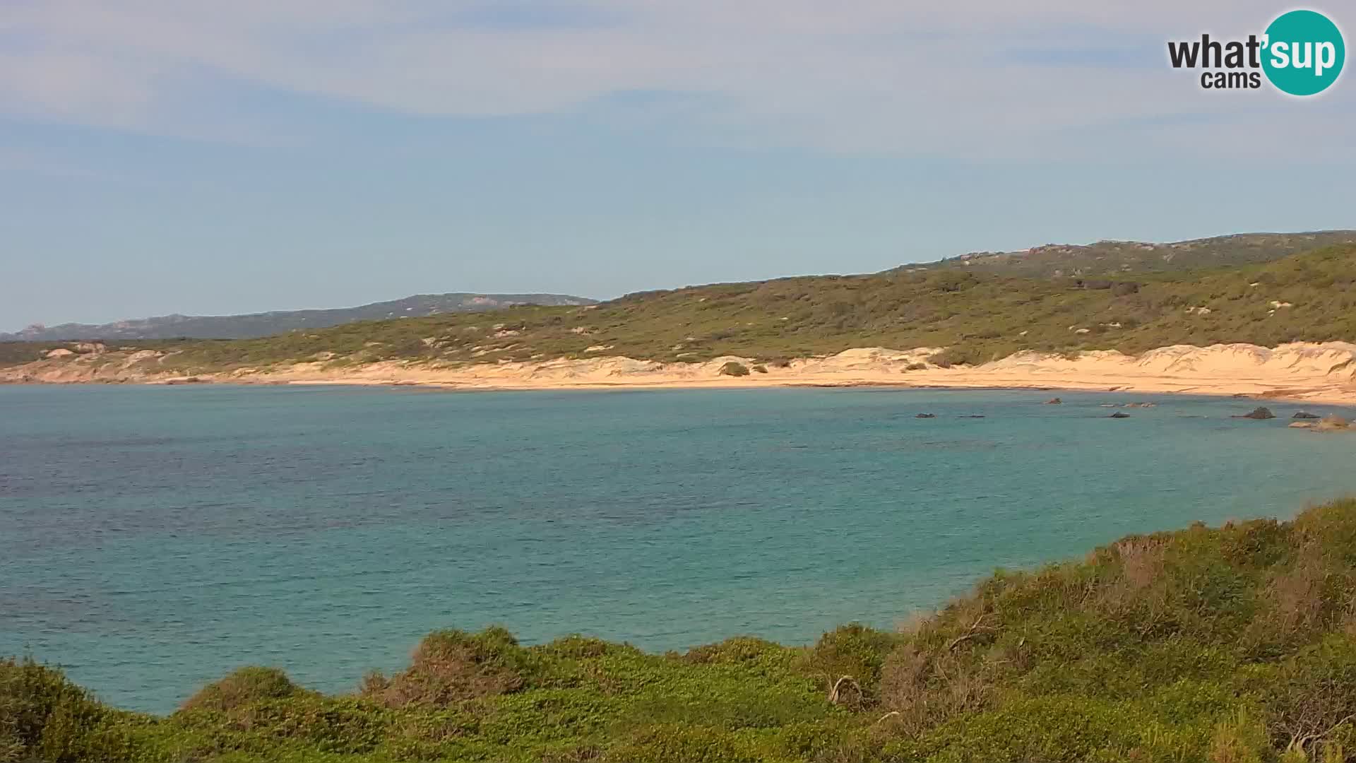 Naracu Nieddu Beach Live webcam – Aglientu – Sardinia