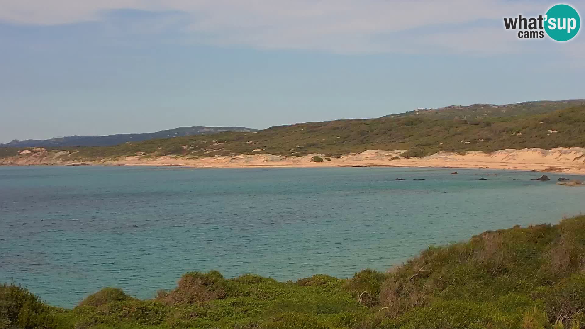 Naracu Nieddu Strand Live Webcam – Aglientu – Sardinien
