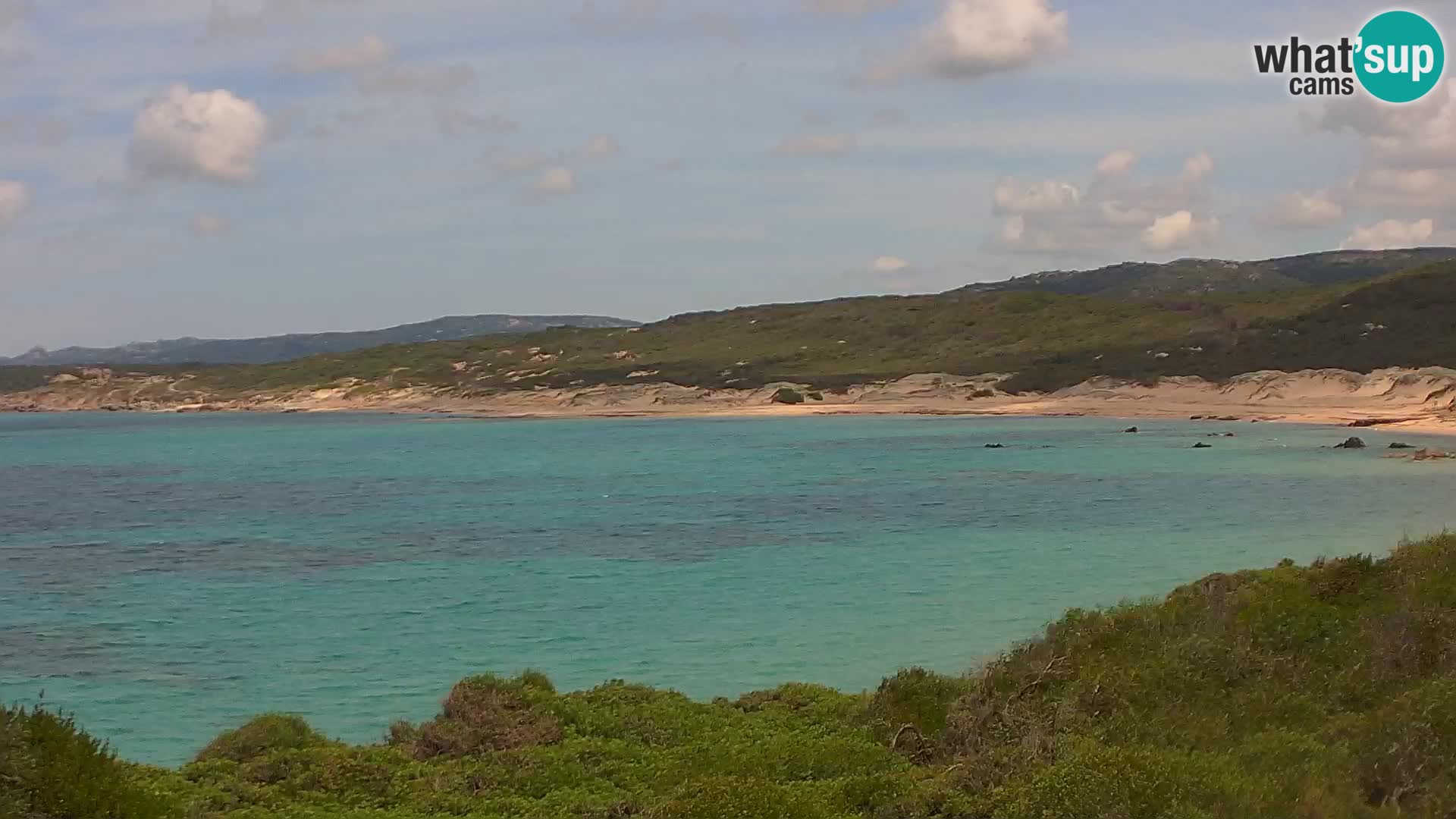 Webcam en vivo de Naracu Nieddu Beach – Aglientu – Cerdeña