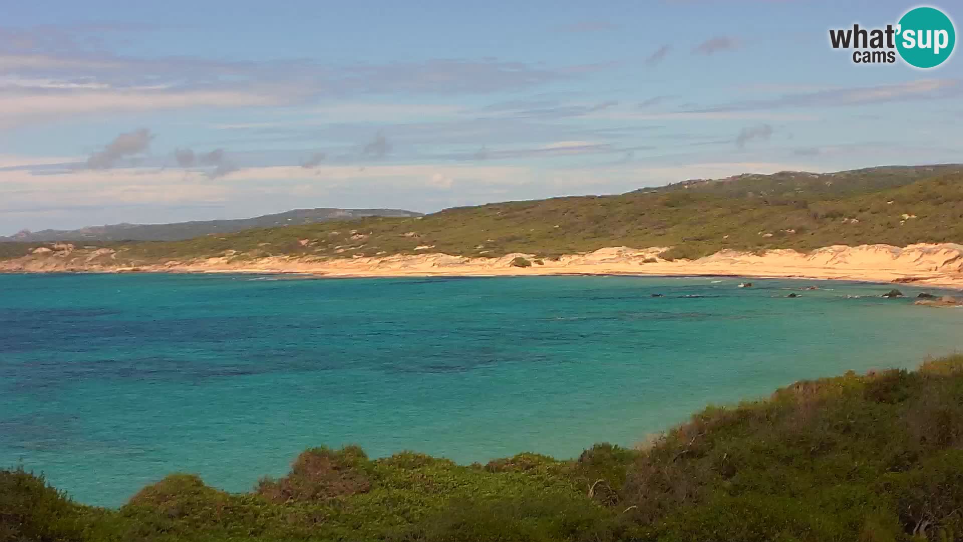 Naracu Nieddu Beach Live webcam – Aglientu – Sardinia