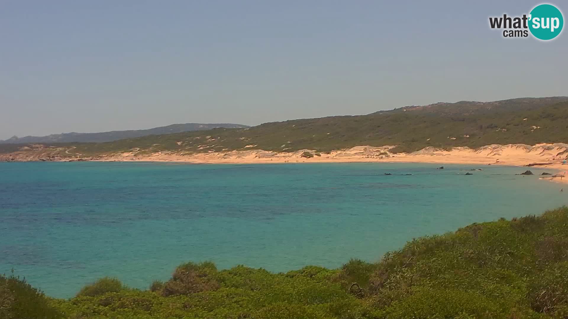 Webcam en direct de Naracu Nieddu Beach – Aglientu – Sardaigne