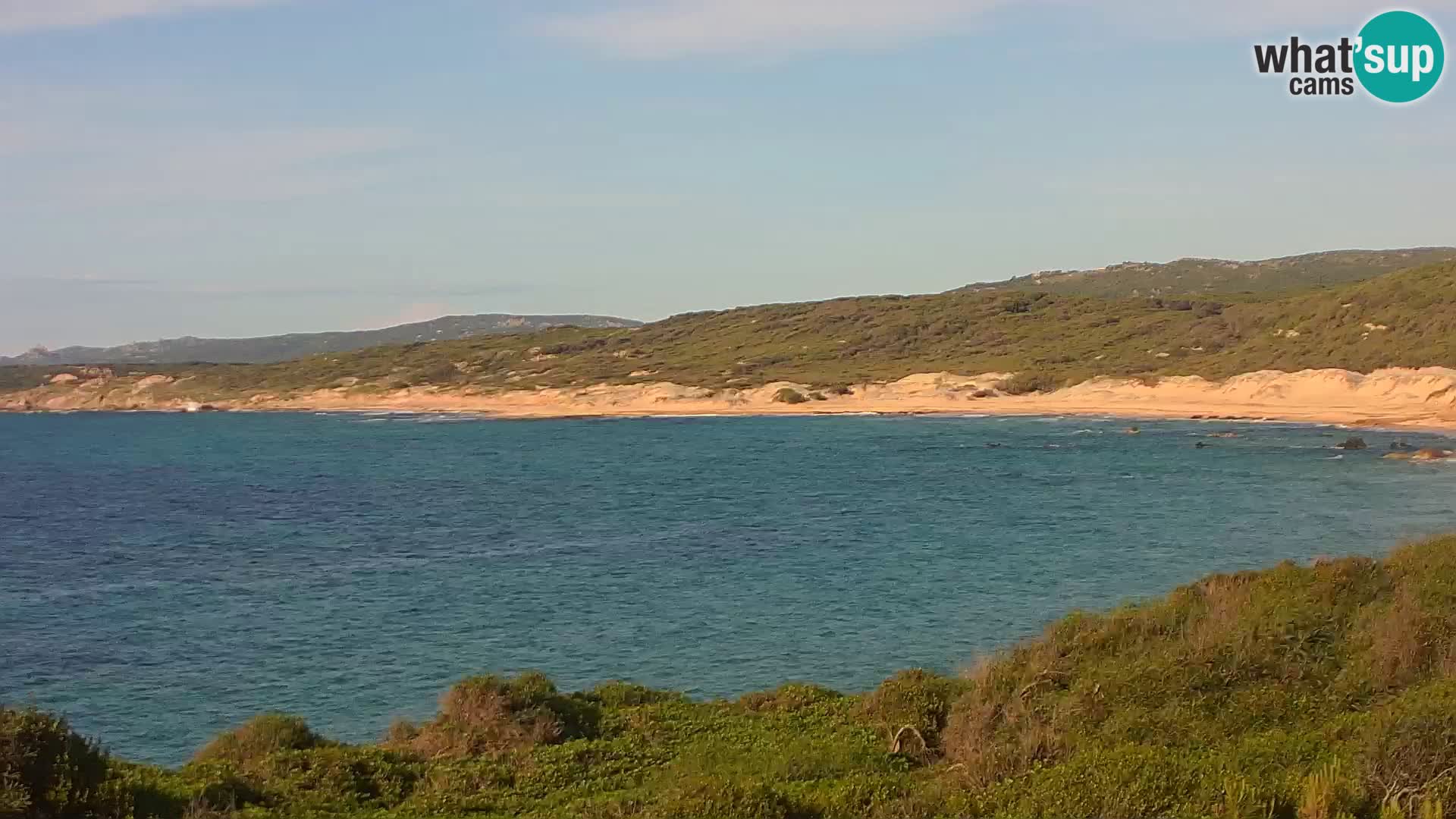Naracu Nieddu Strand Live Webcam – Aglientu – Sardinien