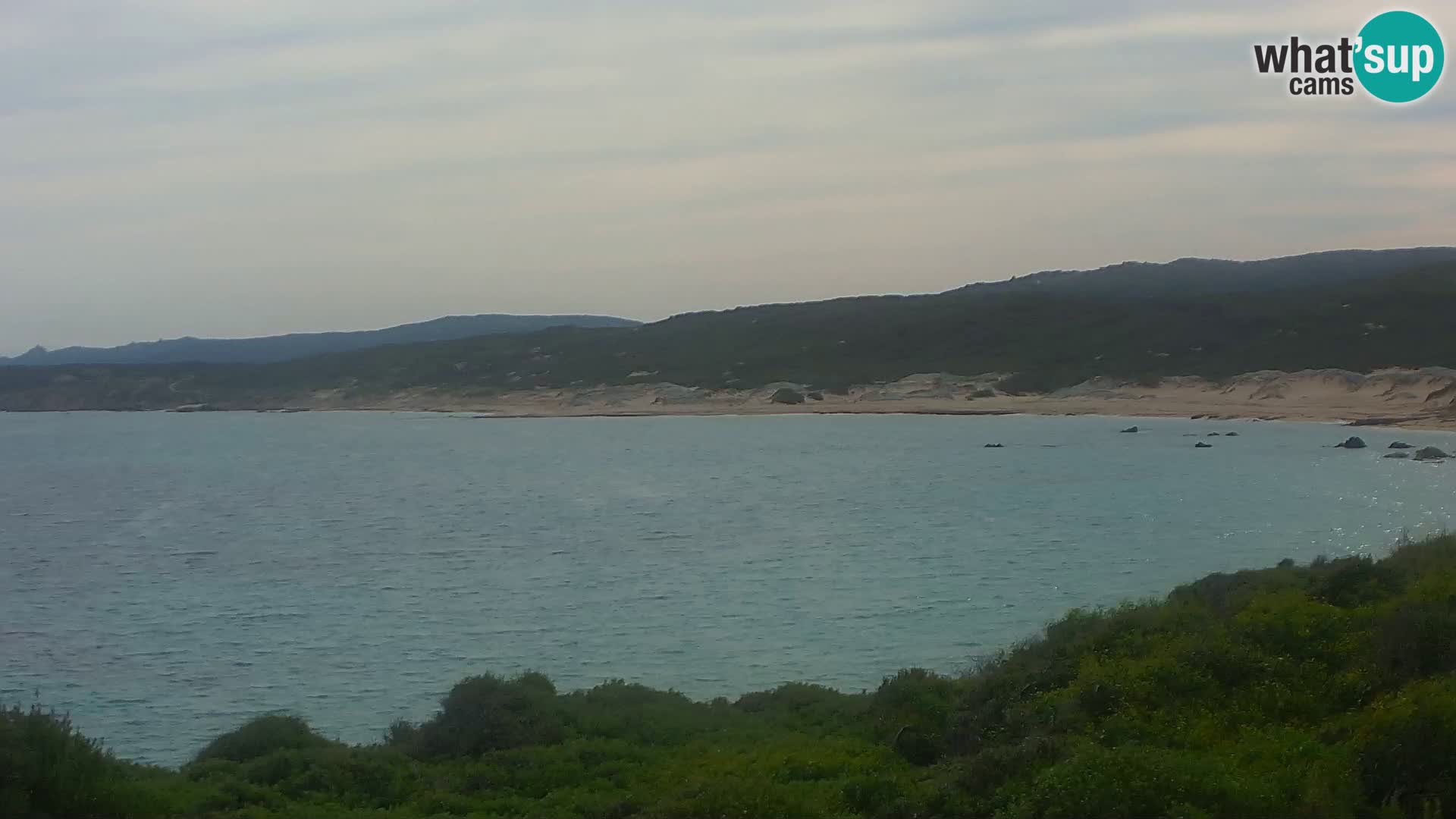 Naracu Nieddu Beach Live webcam – Aglientu – Sardinia