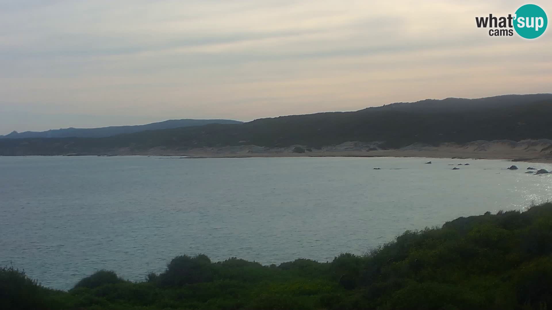 Webcam en vivo de Naracu Nieddu Beach – Aglientu – Cerdeña