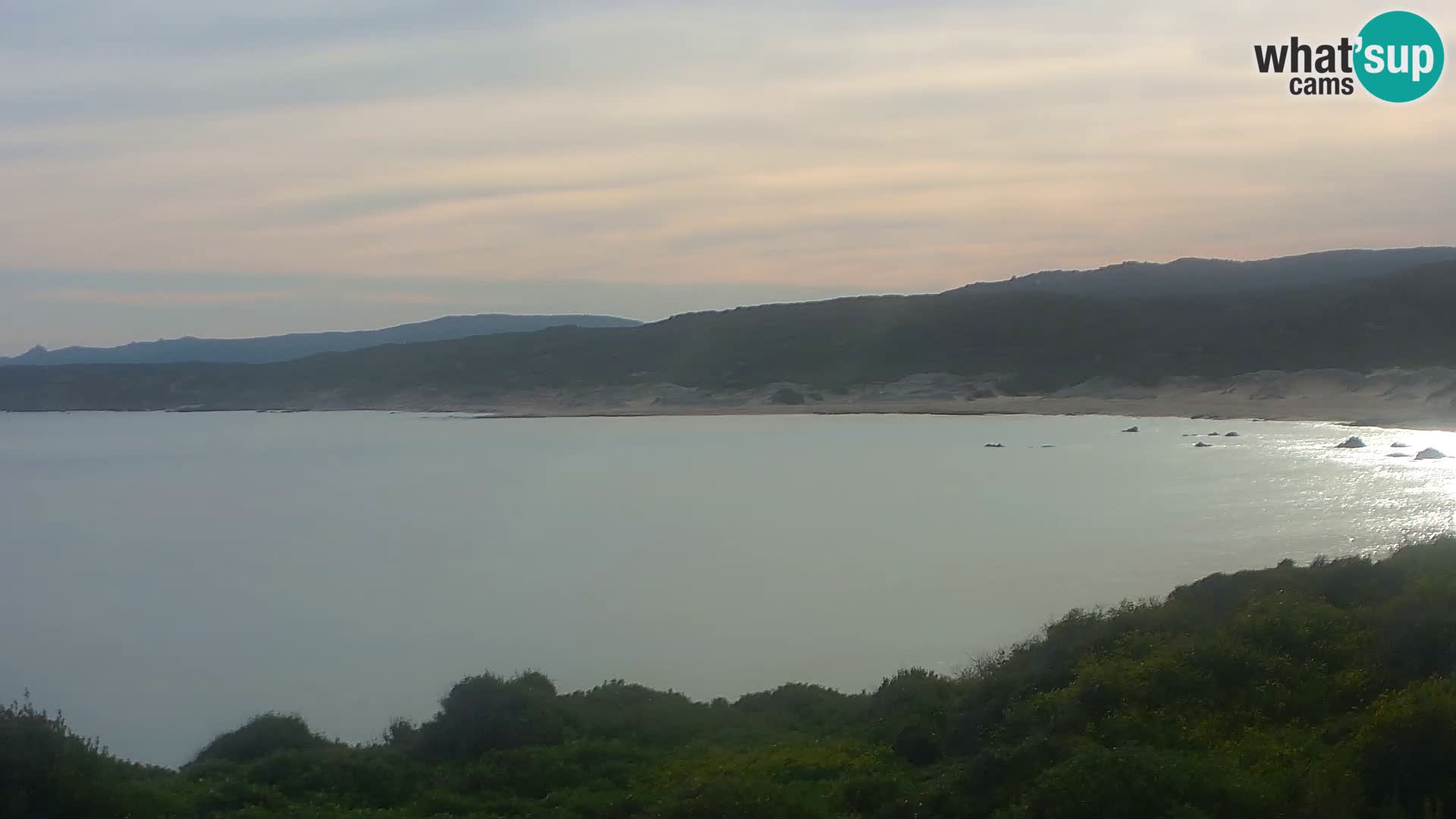 Naracu Nieddu Beach Live webcam – Aglientu – Sardinia