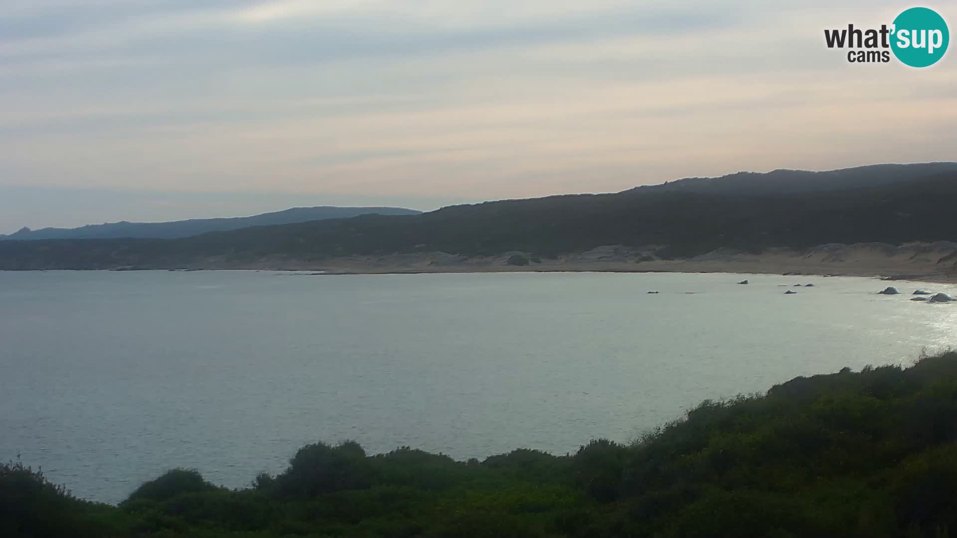 Naracu Nieddu Strand Live Webcam – Aglientu – Sardinien