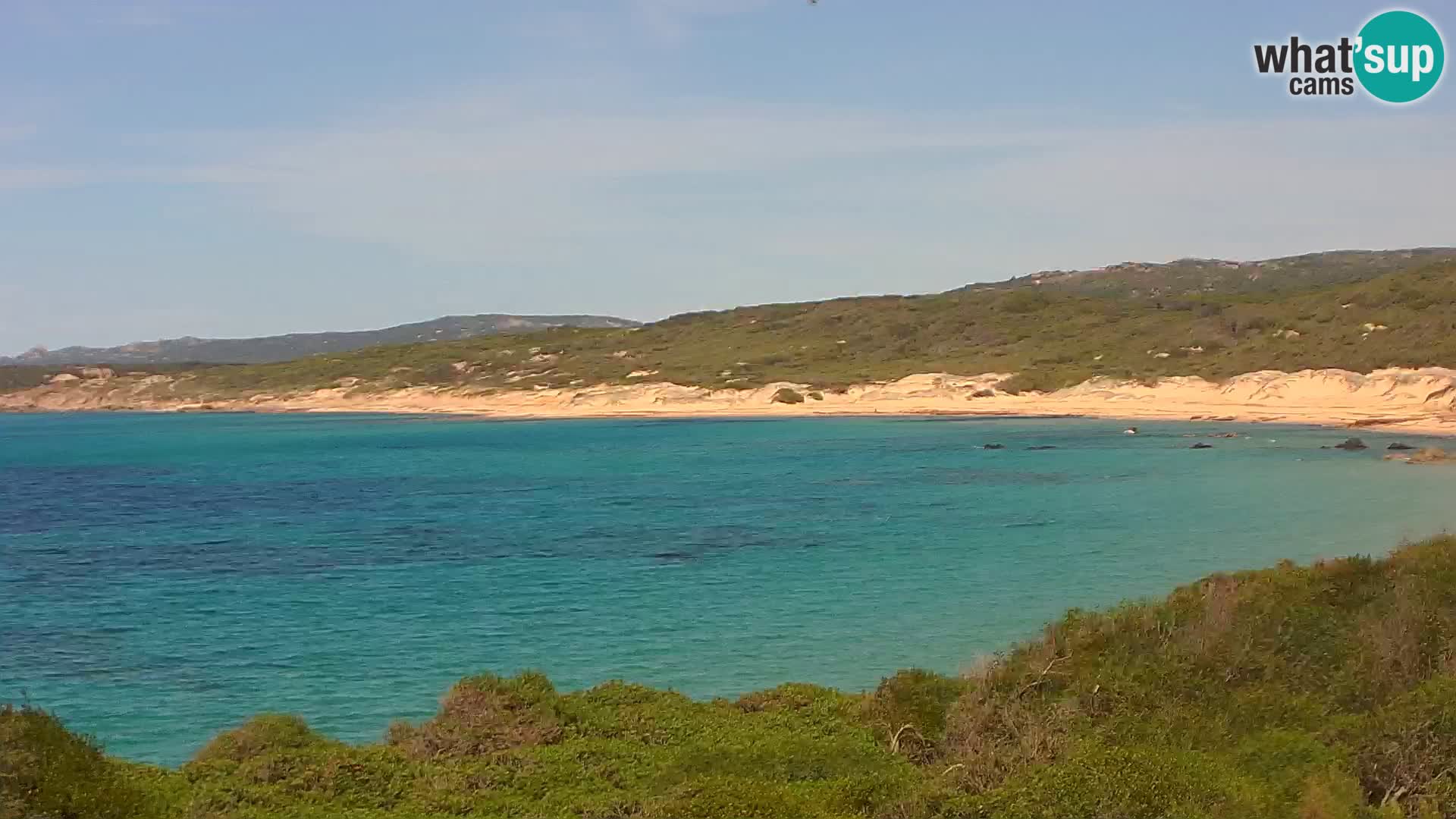 Naracu Nieddu Beach Live webcam – Aglientu – Sardinia