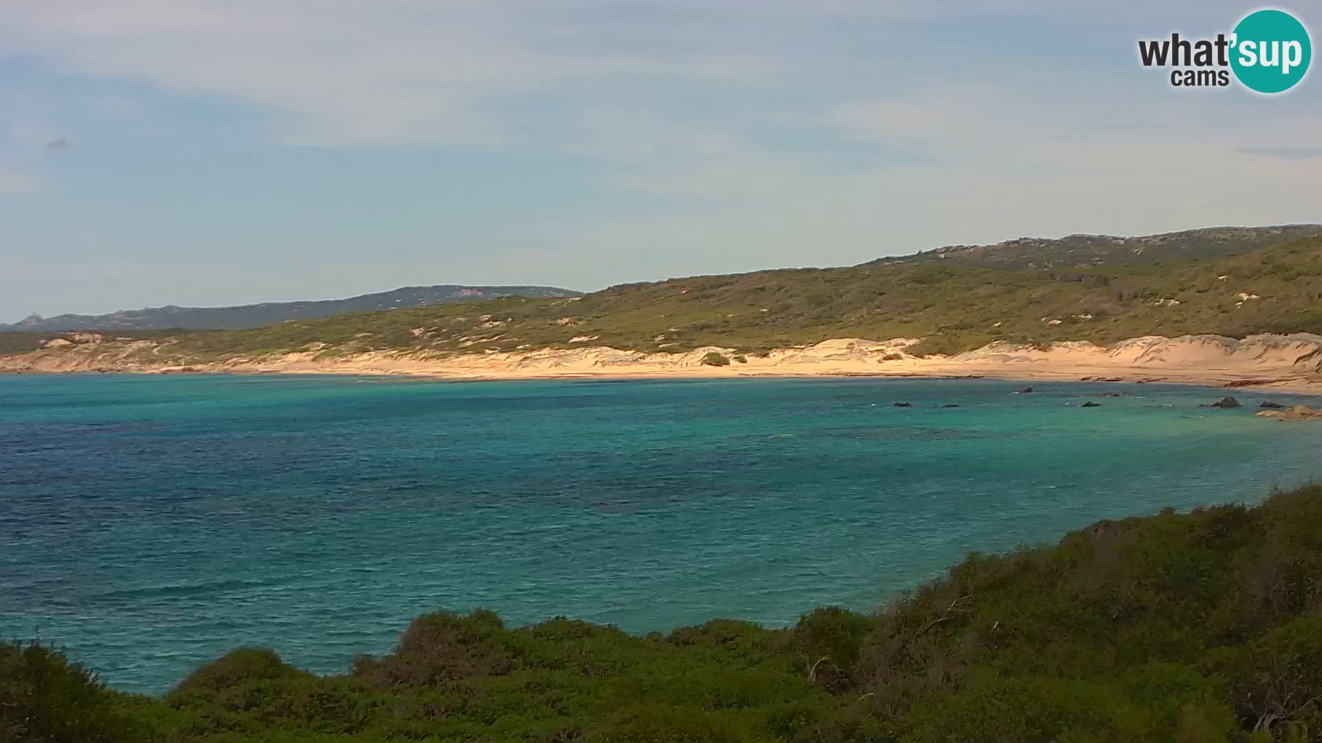 Naracu Nieddu Beach Live webcam – Aglientu – Sardinia