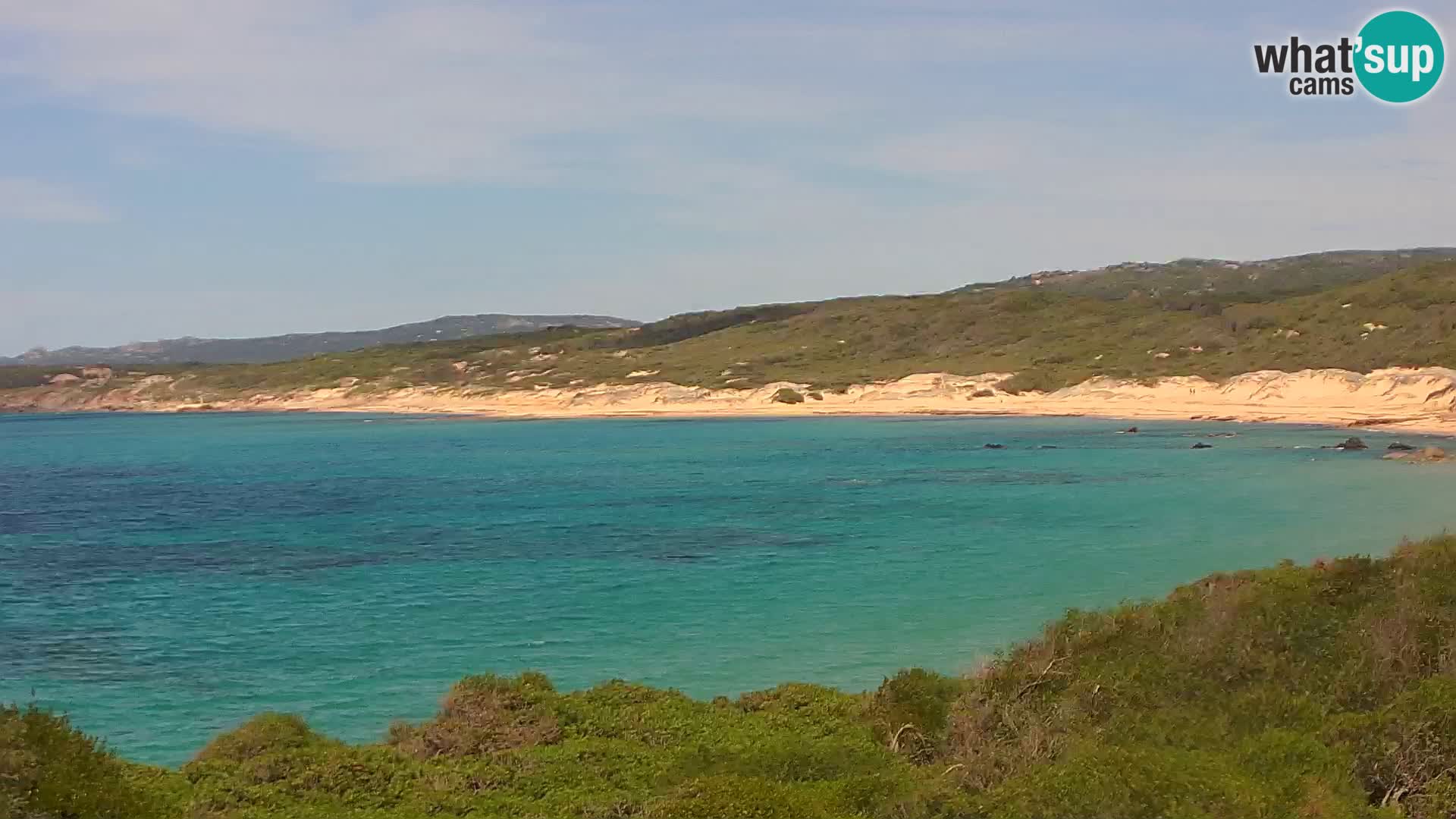 Spiaggia Naracu Nieddu Live webcam – Aglientu – Sardegna