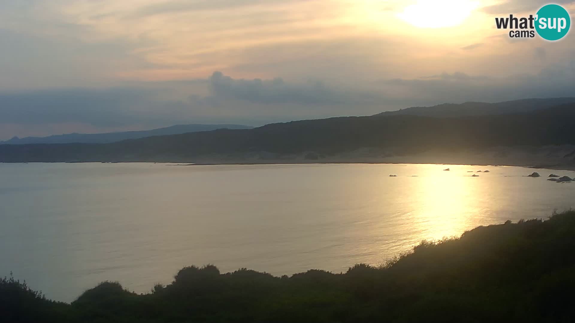 Webcam en direct de Naracu Nieddu Beach – Aglientu – Sardaigne