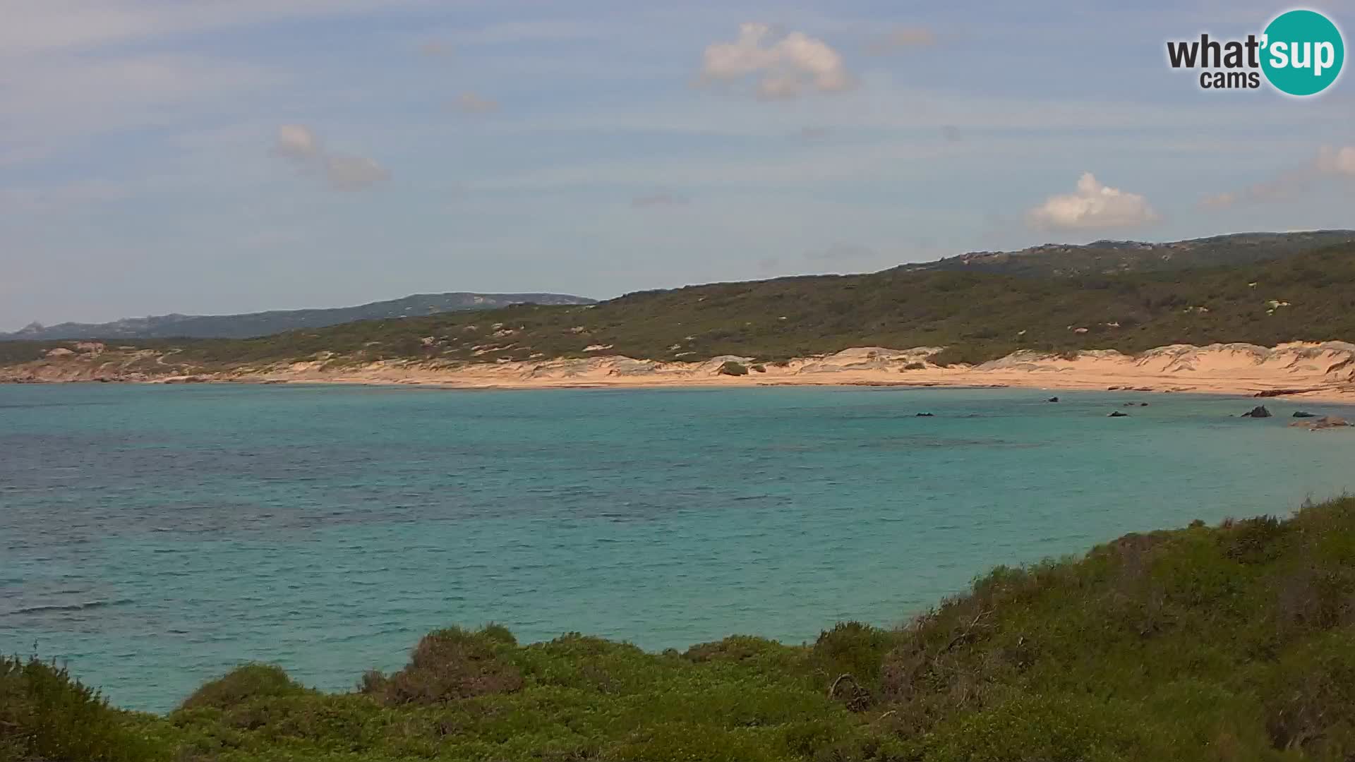 Naracu Nieddu Beach Live webcam – Aglientu – Sardinia