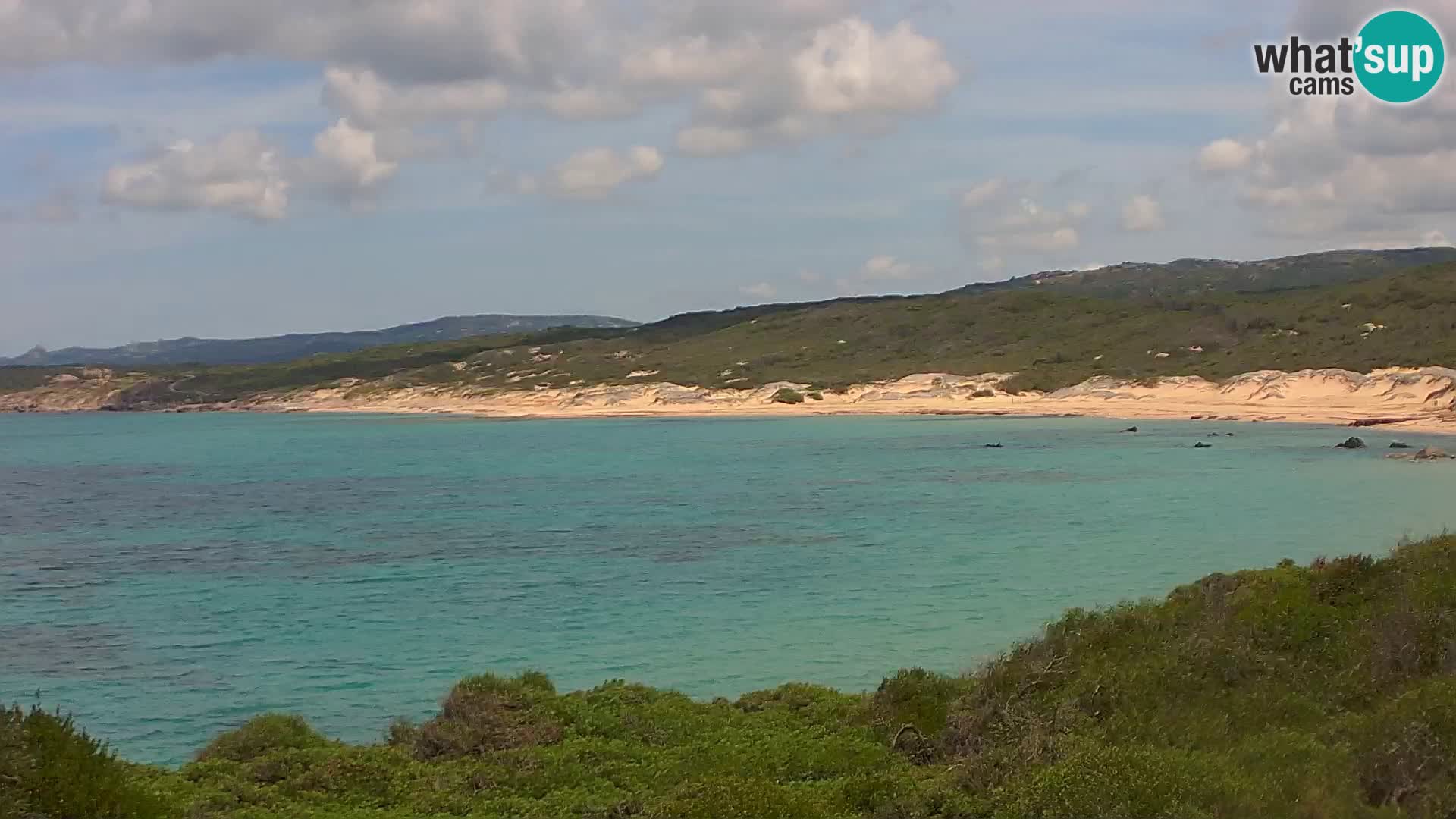 Naracu Nieddu Beach Live webcam – Aglientu – Sardinia