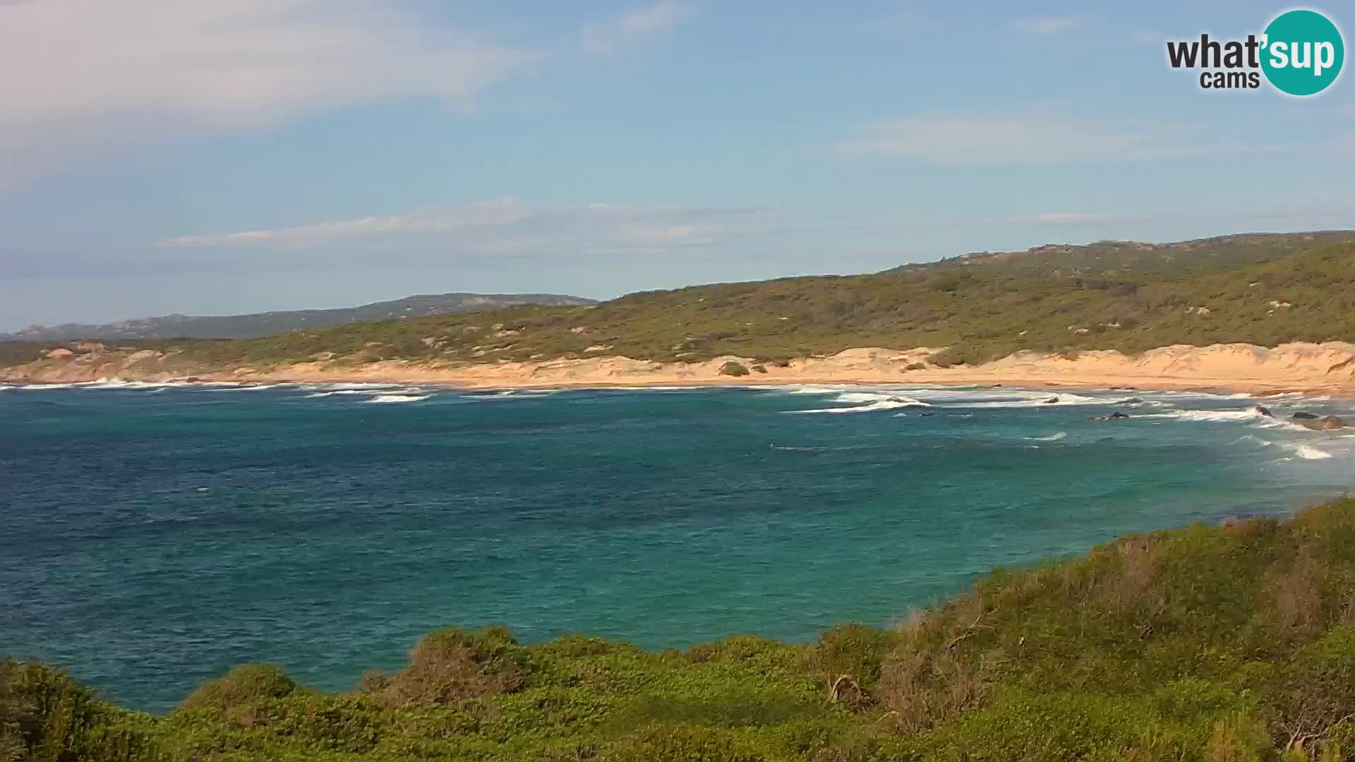 Webcam en vivo de Naracu Nieddu Beach – Aglientu – Cerdeña