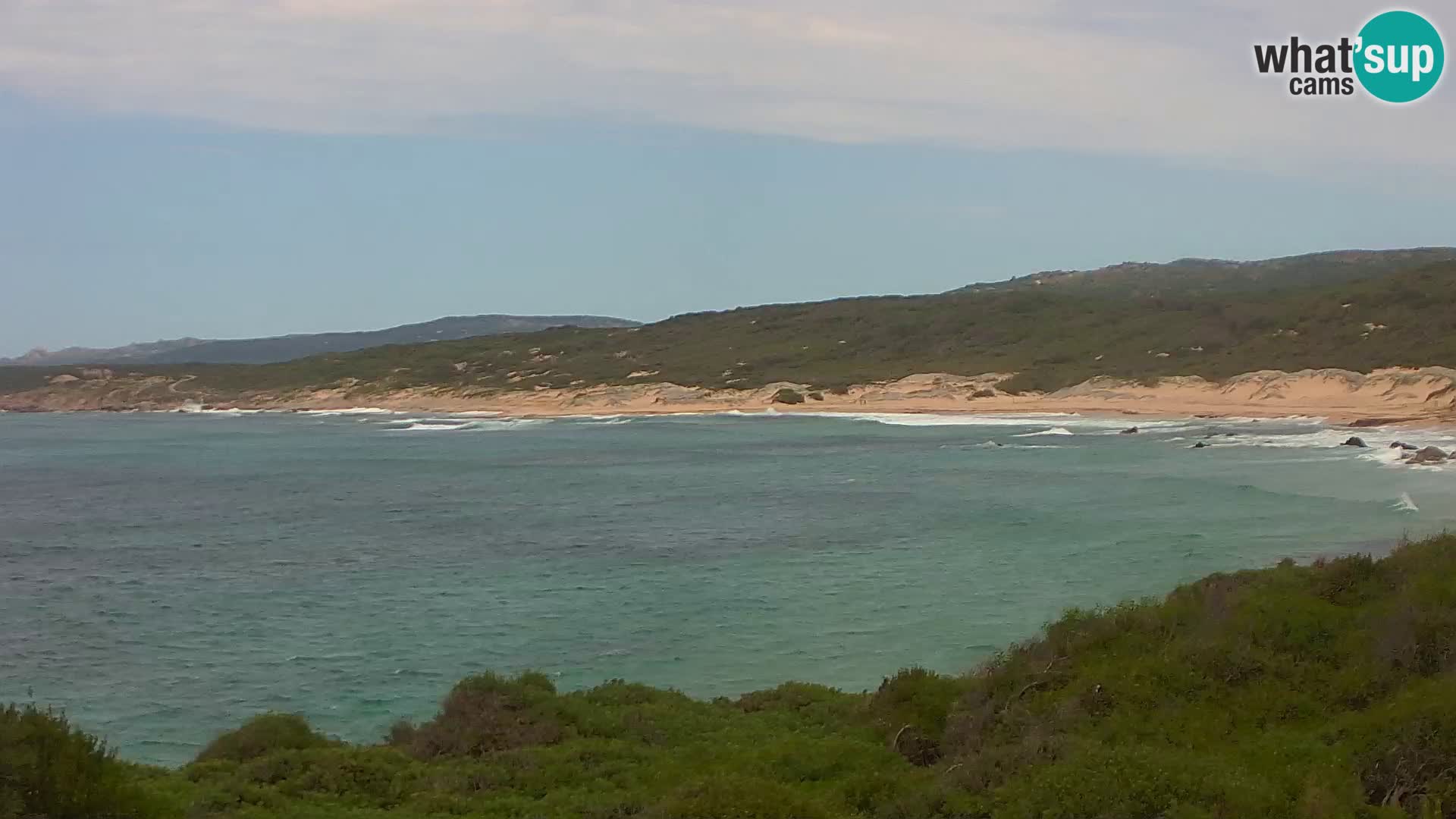 Spiaggia Naracu Nieddu Live webcam – Aglientu – Sardegna