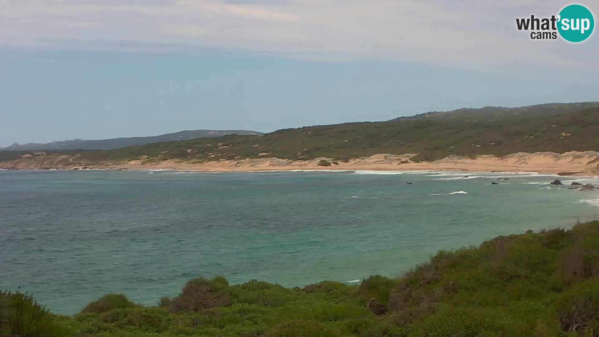Spiaggia Naracu Nieddu Live webcam – Aglientu – Sardegna