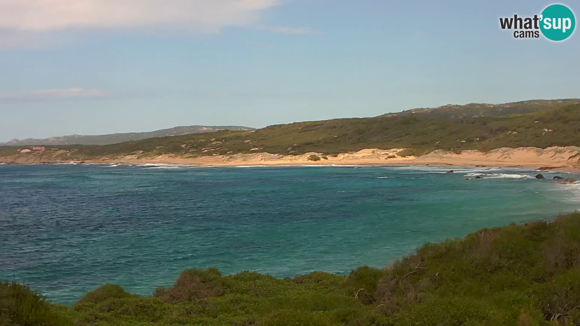 Spiaggia Naracu Nieddu Live webcam – Aglientu – Sardegna