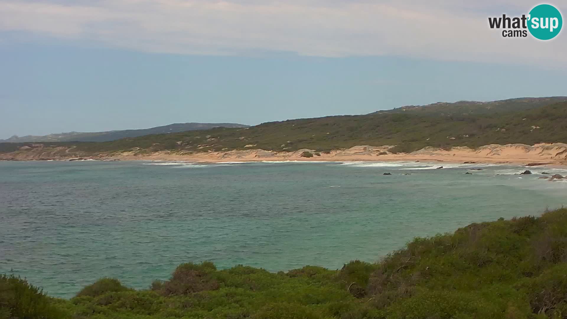 Spiaggia Naracu Nieddu Live webcam – Aglientu – Sardegna
