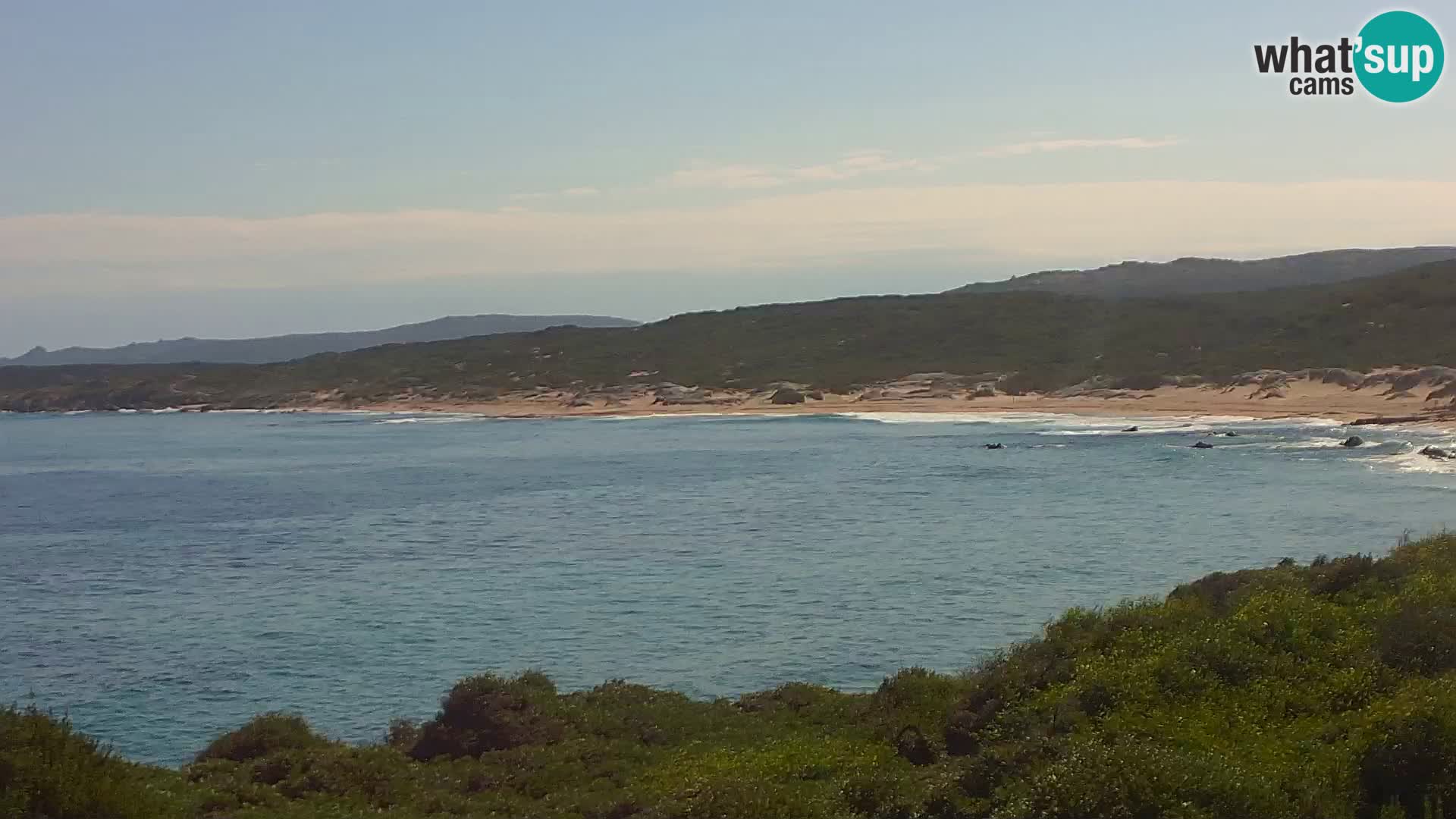 Naracu Nieddu Beach Live webcam – Aglientu – Sardinia