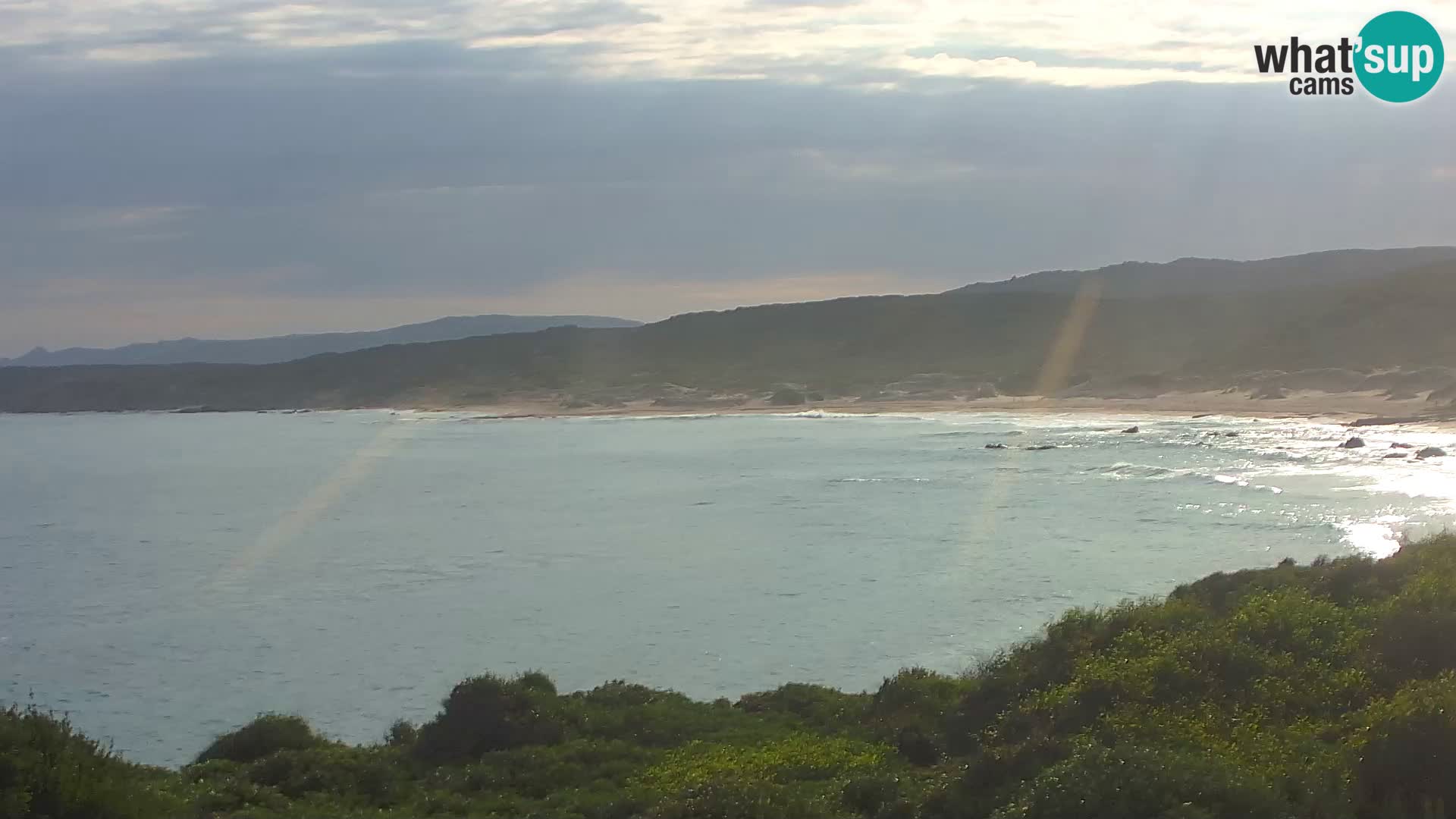 Webcam en direct de Naracu Nieddu Beach – Aglientu – Sardaigne