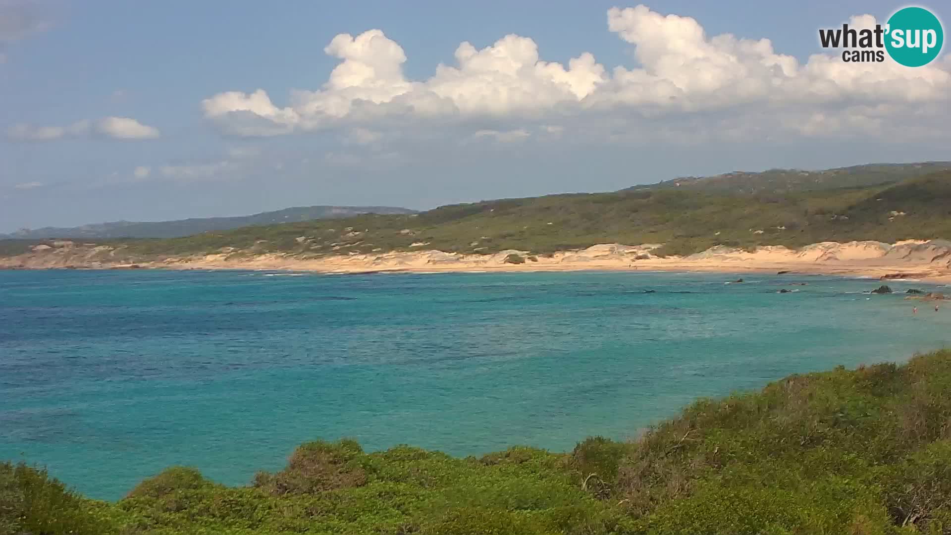 Naracu Nieddu Beach Live webcam – Aglientu – Sardinia