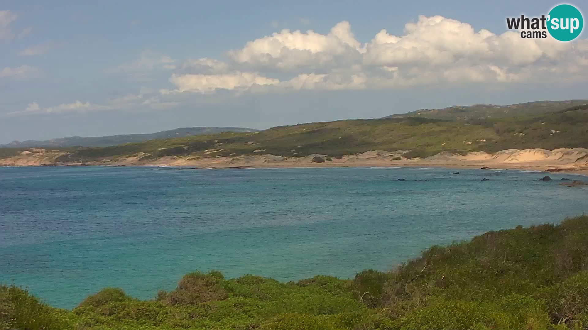 Spiaggia Naracu Nieddu Live webcam – Aglientu – Sardegna