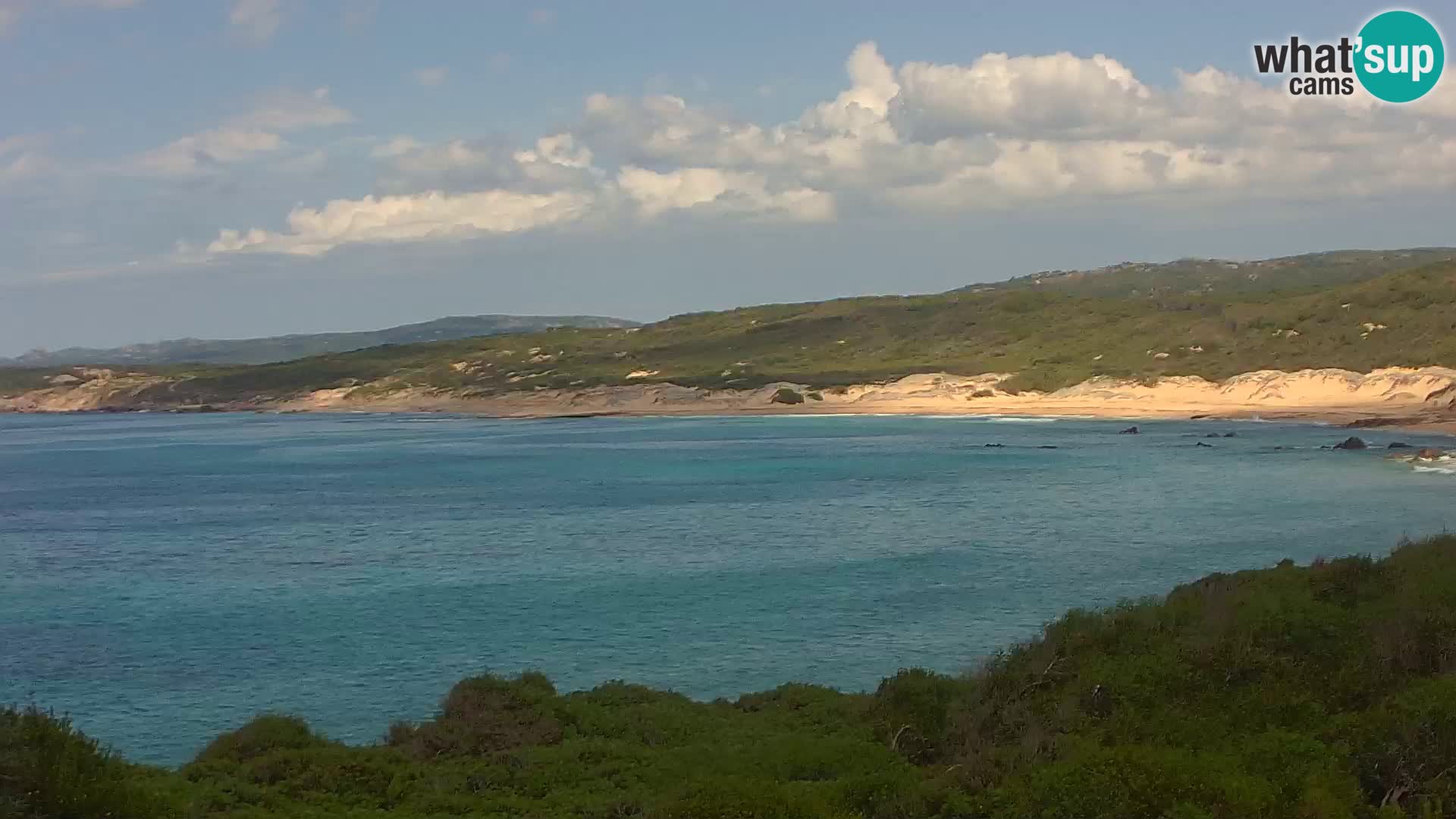 Webcam en direct de Naracu Nieddu Beach – Aglientu – Sardaigne