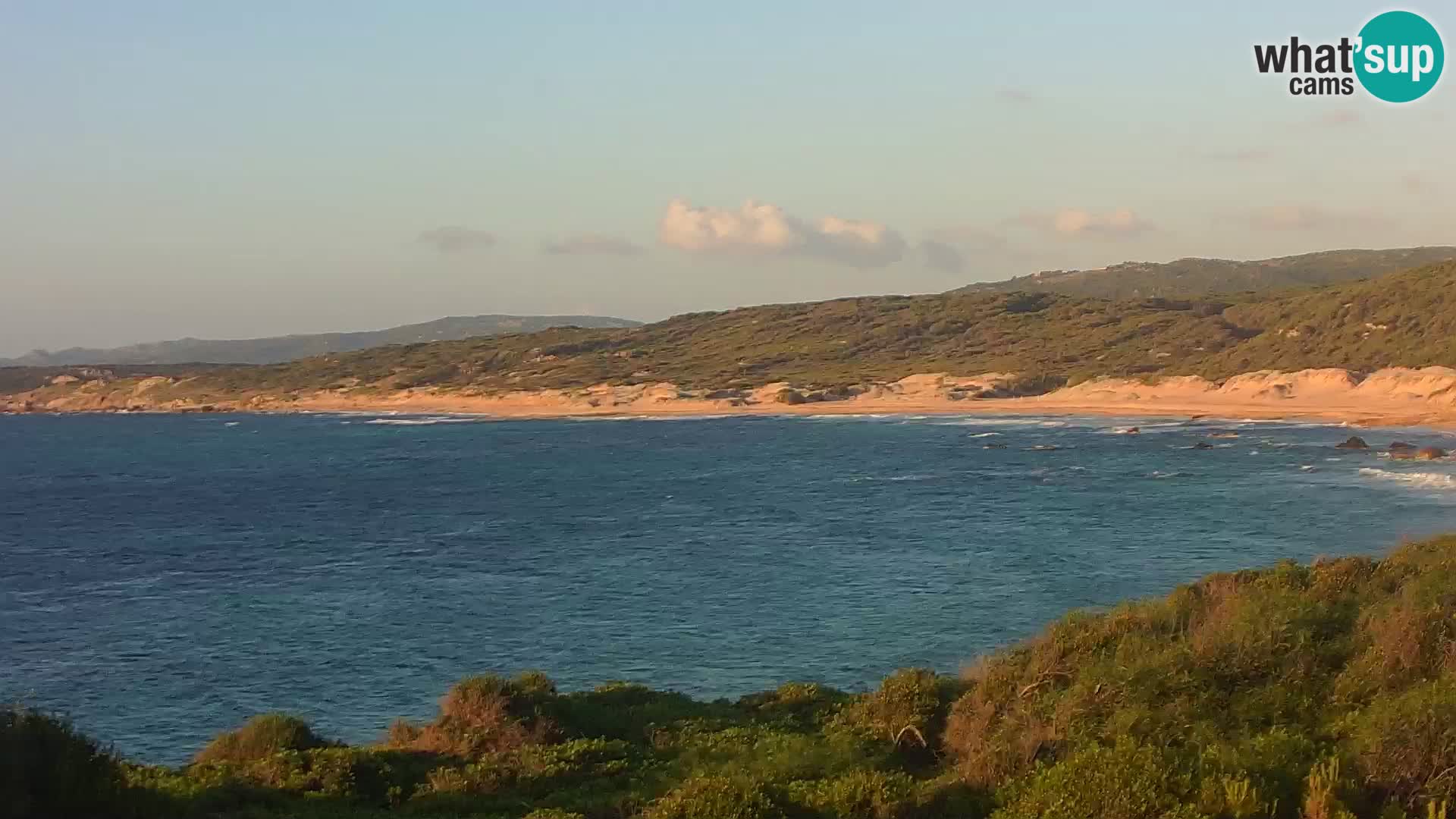 Naracu Nieddu Beach Live webcam – Aglientu – Sardinia